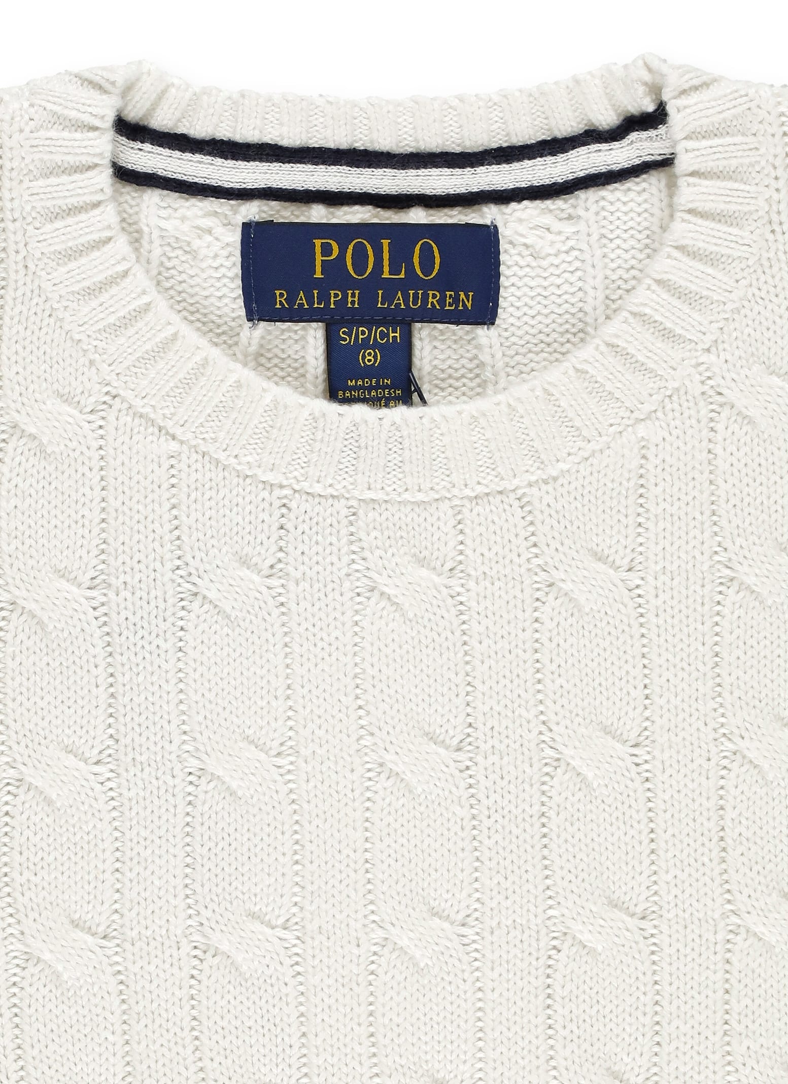Shop Ralph Lauren Pony Sweater In White