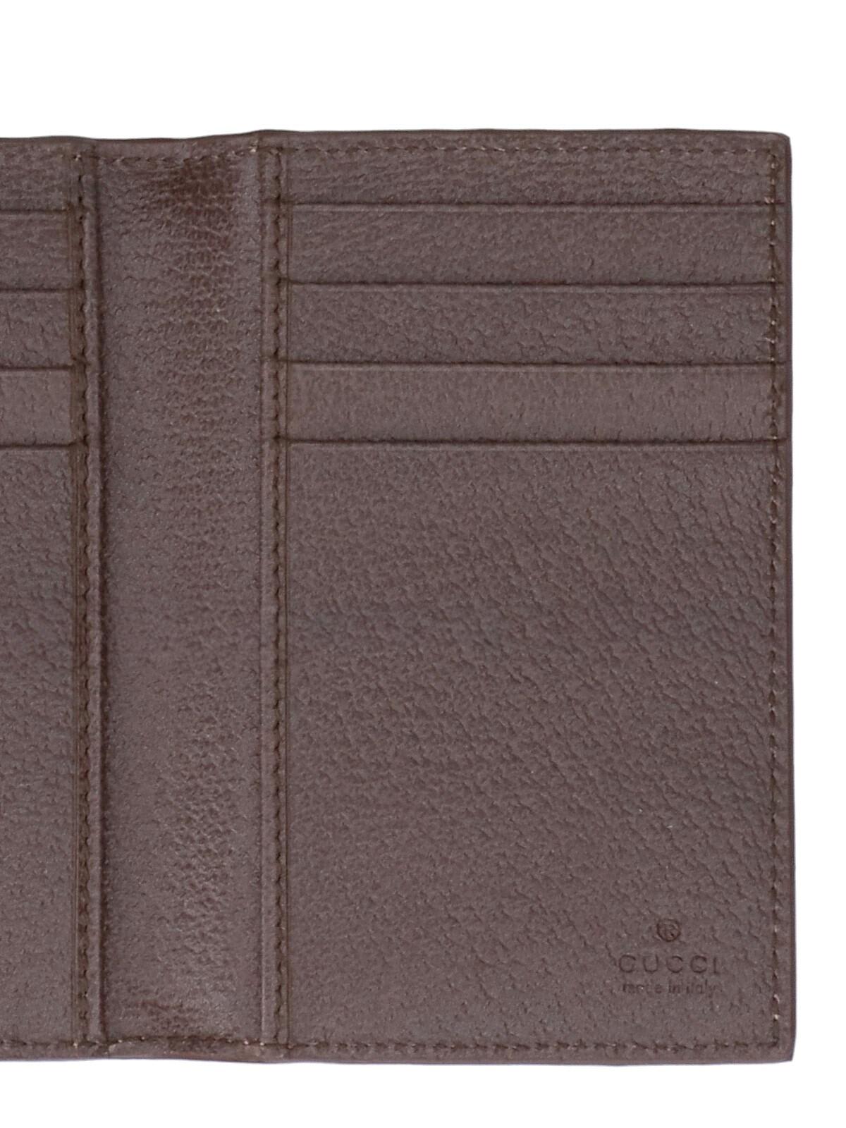 Gucci Gg Long Bi-fold Card Holder In Neutral
