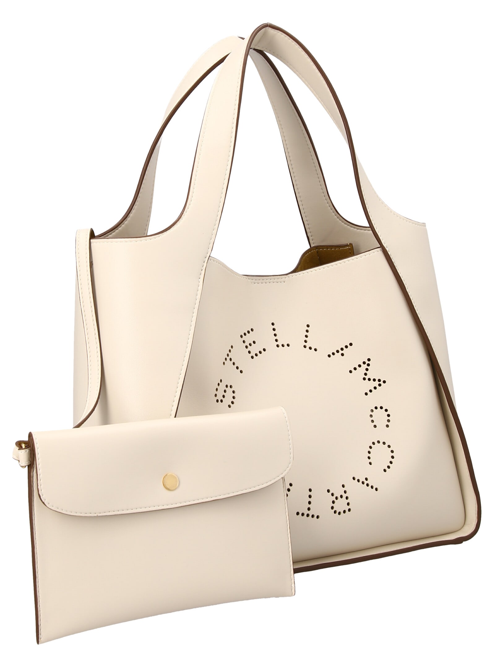 Shop Stella Mccartney Shopping Logo Stella In White