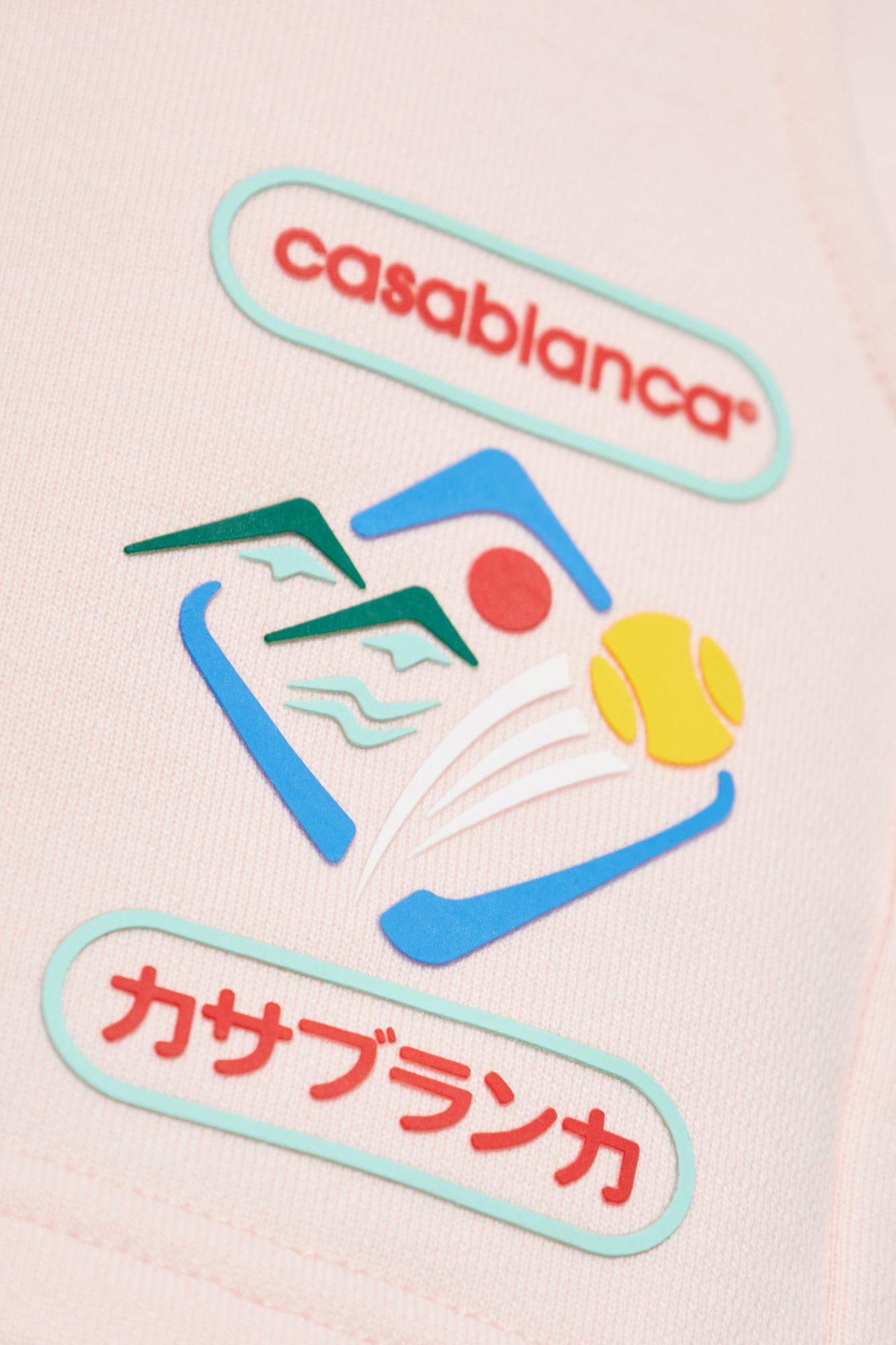 Casablanca Cotton Shorts In Pink