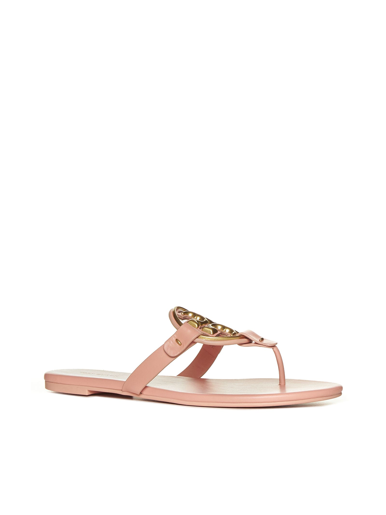 Shop Tory Burch Sandals In Sweet Tooth Gold