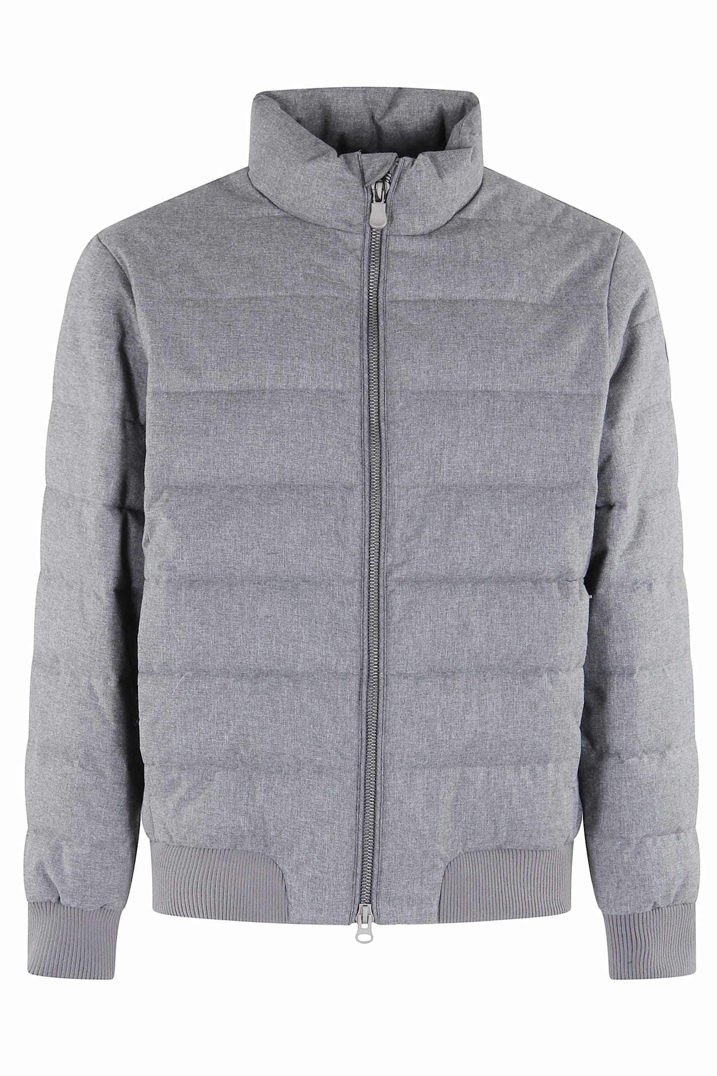 Save The Duck Sedum Water Repellent Mixed Media Jacket In Gray