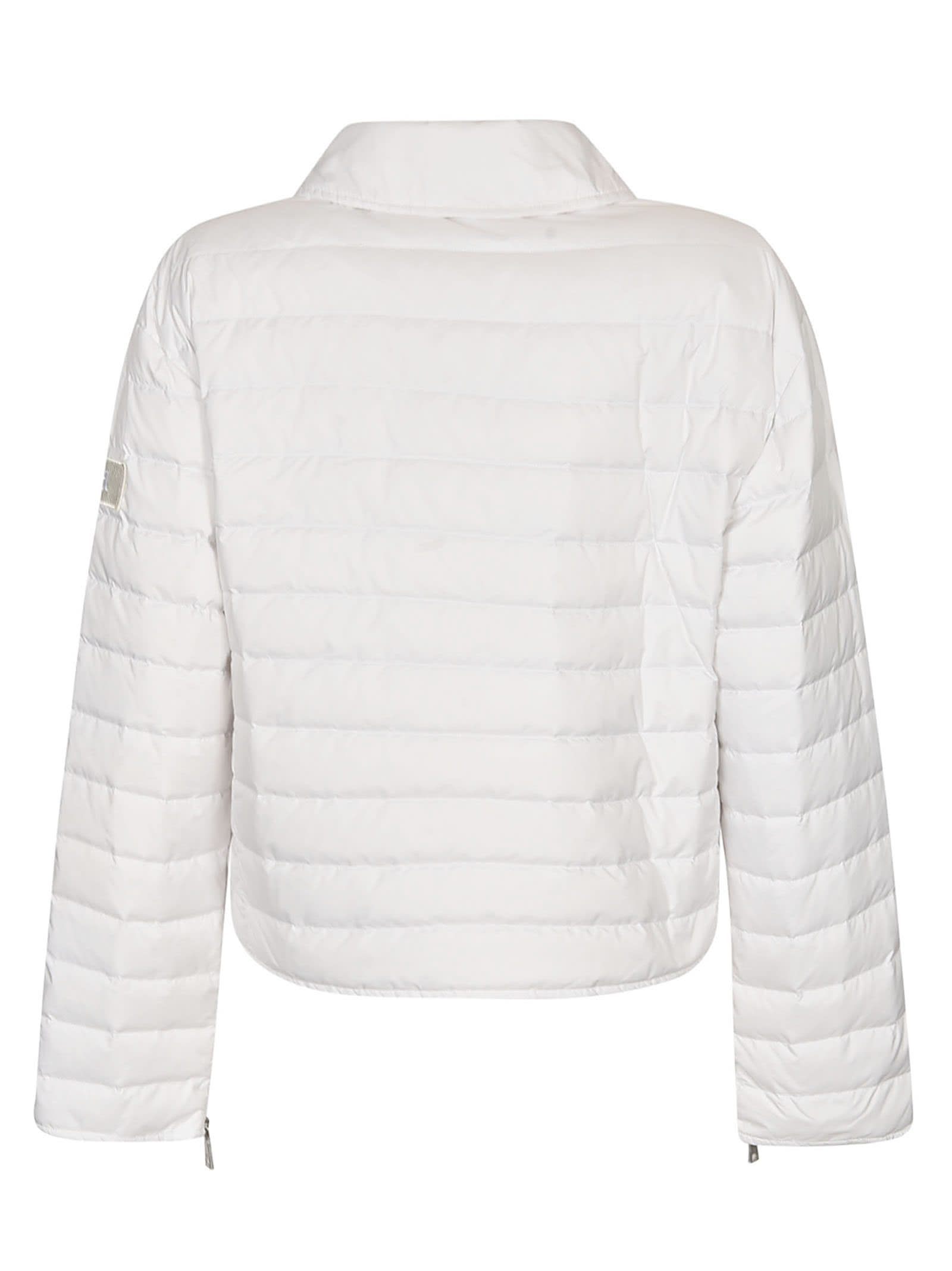 Shop Add Regular Zipped Ped Jacket In White