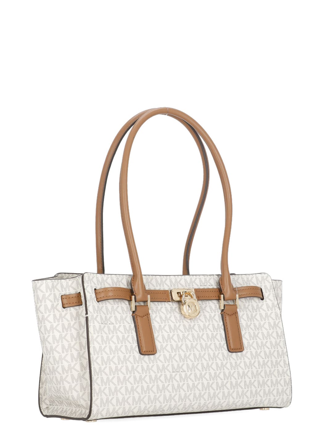 Michael Michael Kors Hamilton Moderne Bag In White