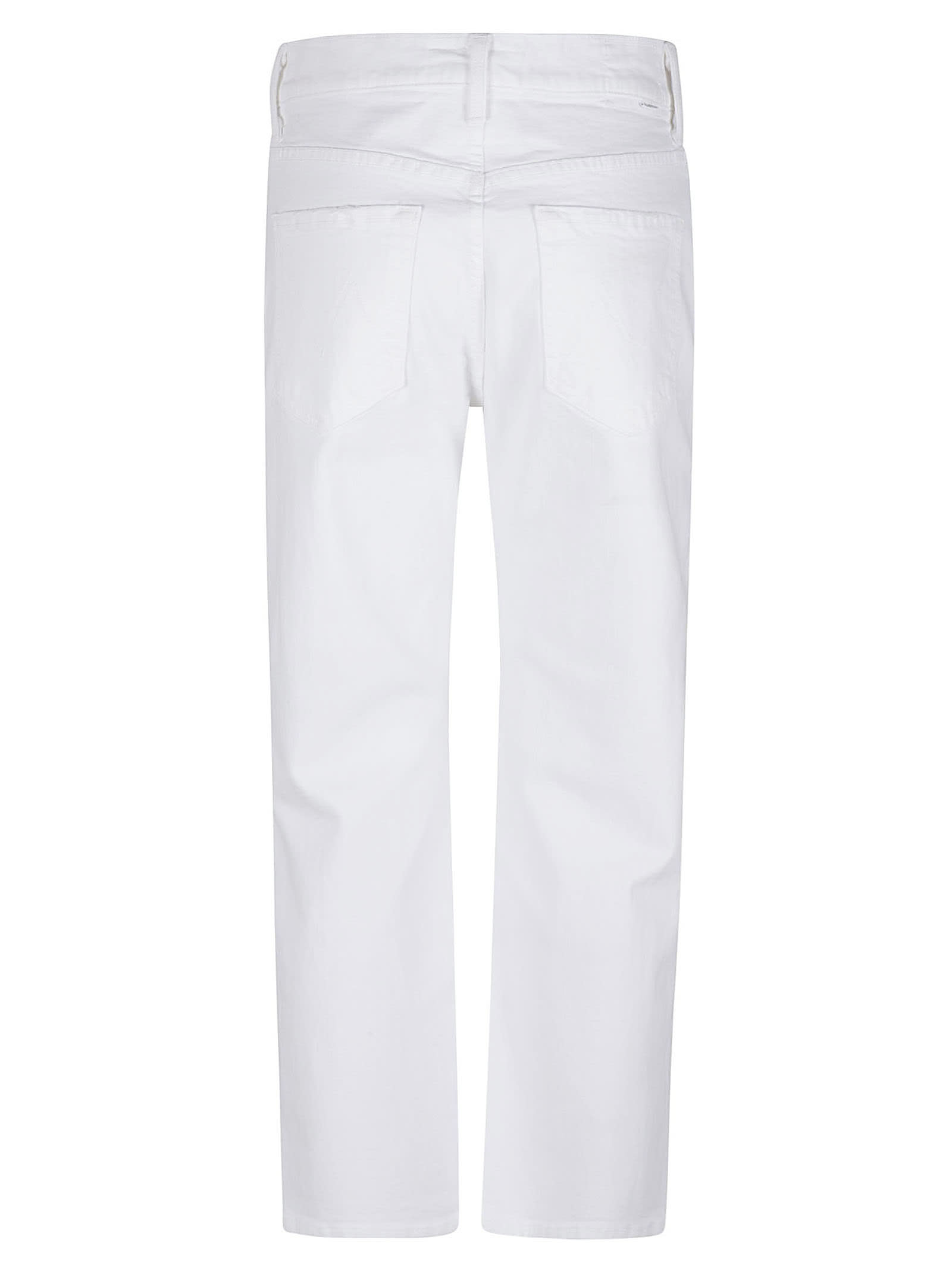 Shop Mother Jeans White