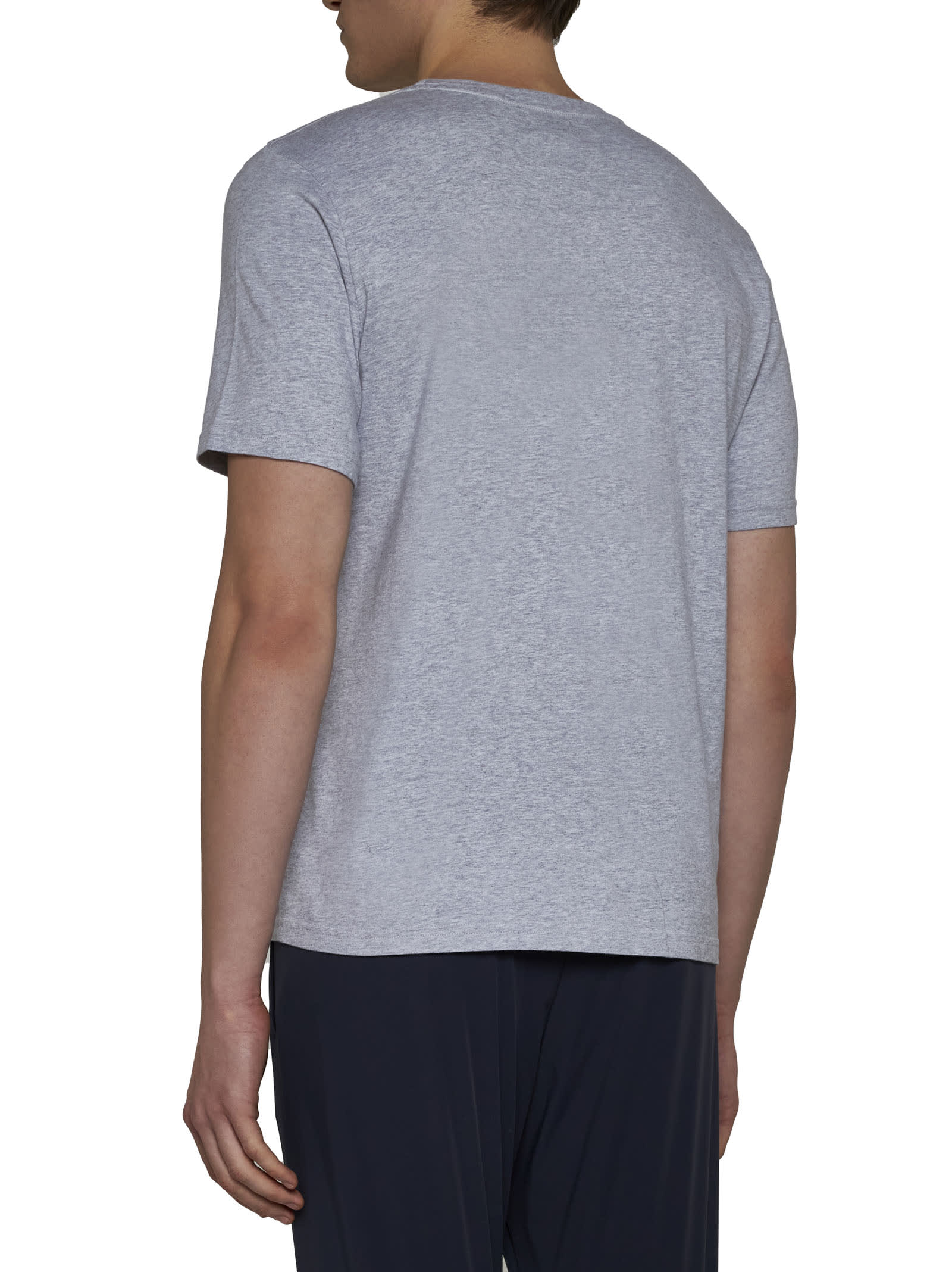 Autry Short-sleeved T-shirt In Apparel Melange