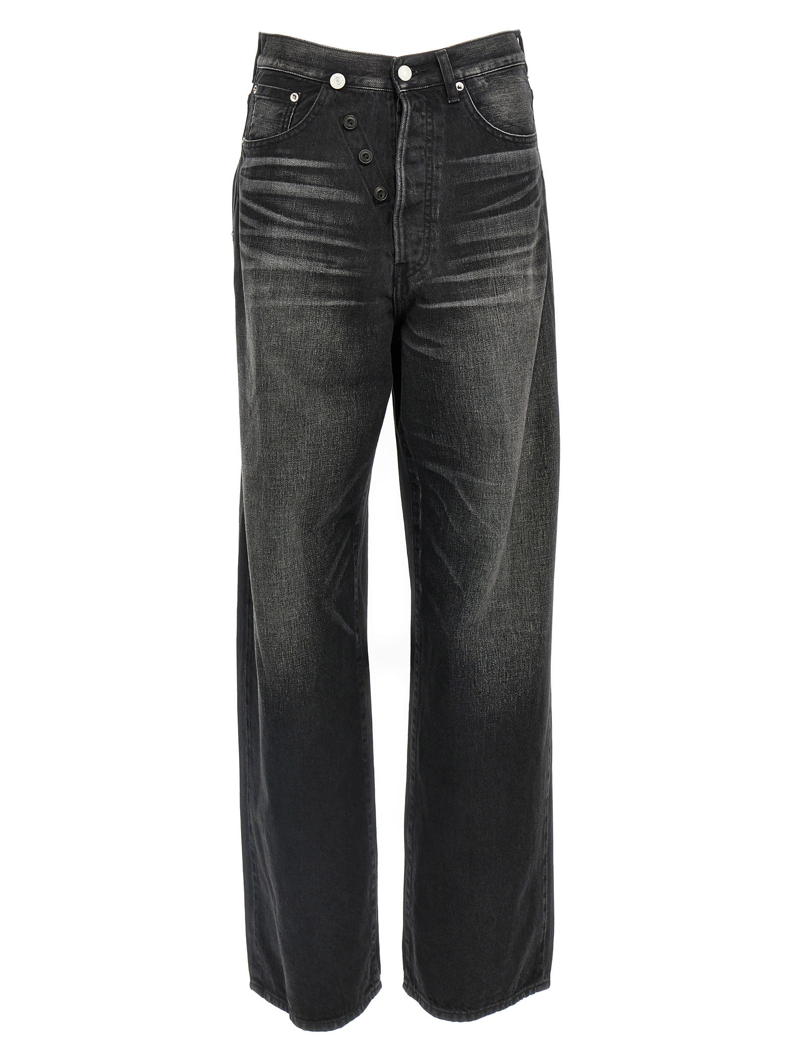 Shop Junya Watanabe Jeans  X Levis In Black