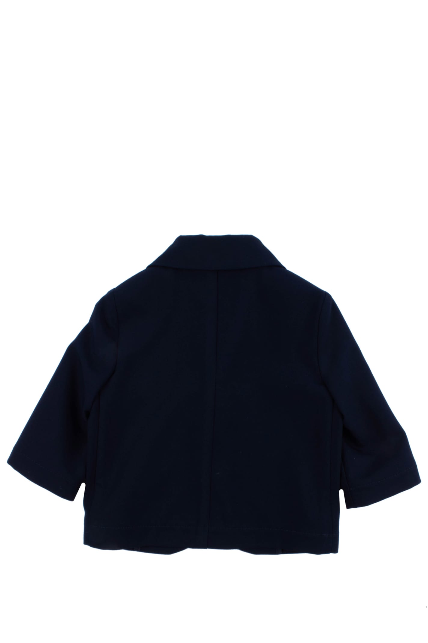 Shop Manuel Ritz Viscose Blend Jacket In Blue