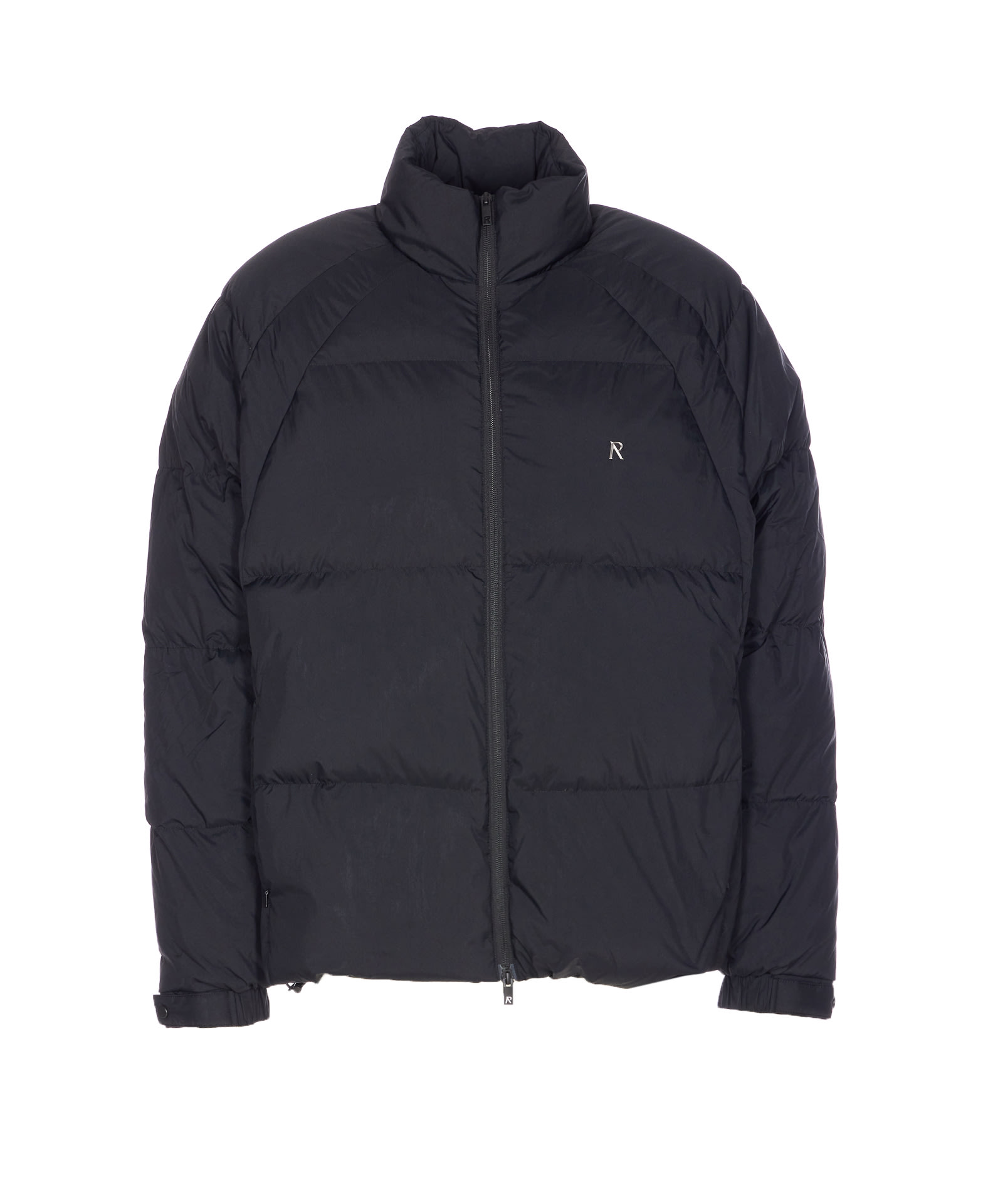 Represent Funnel-neck Padded Jacket In Black