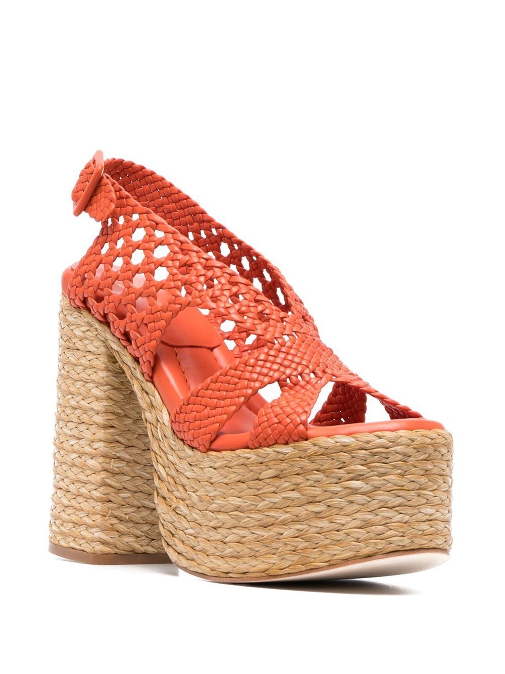 Paloma Barceló Saril Sandals In Orange