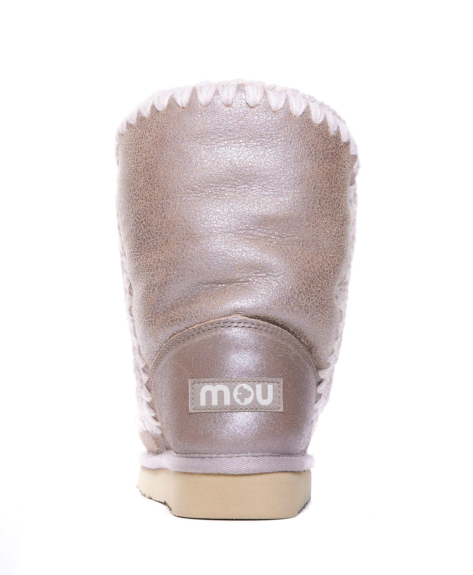 Shop Mou Eskimo 24 Boots In Beige