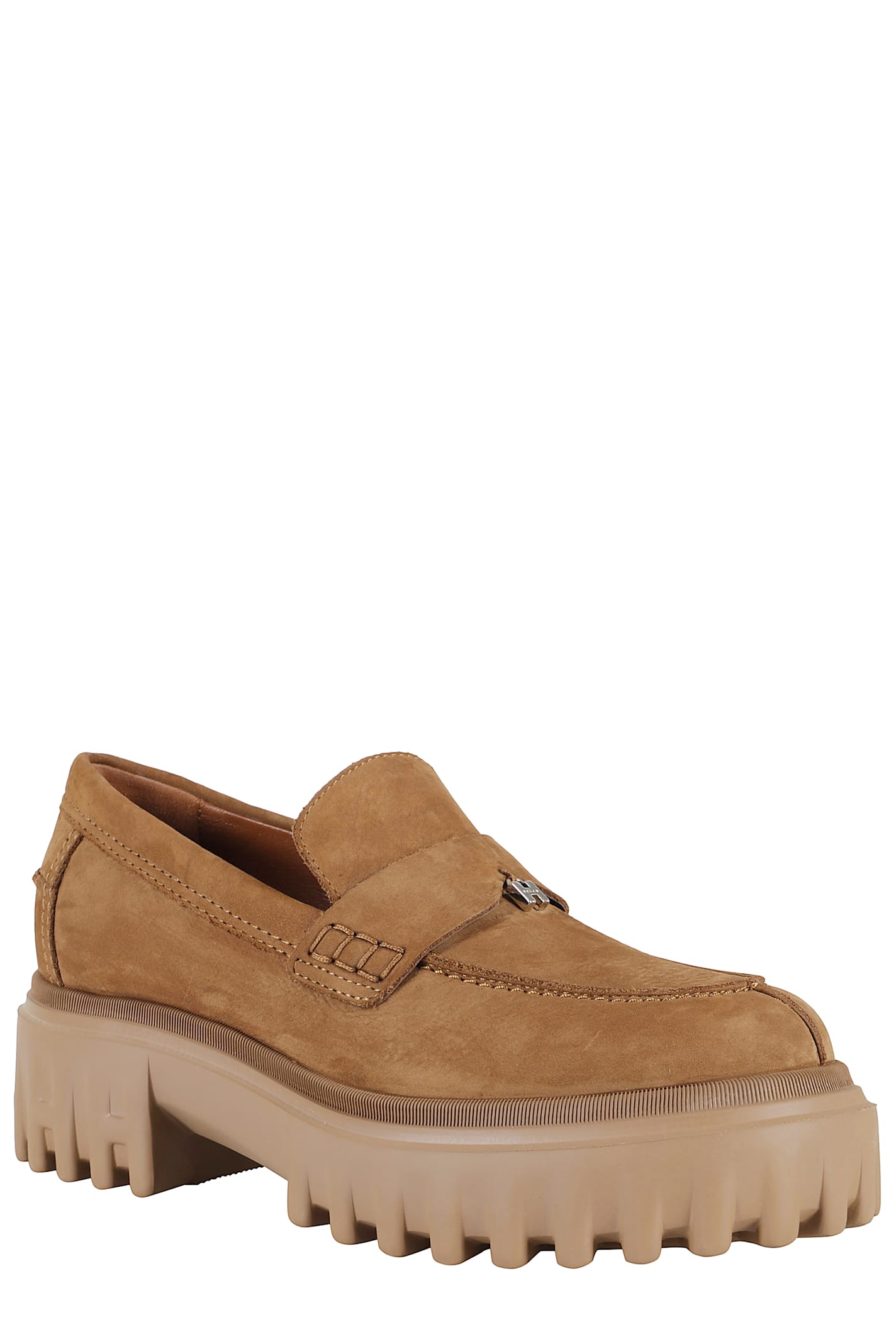 Hogan H700 Mocassino In Brown