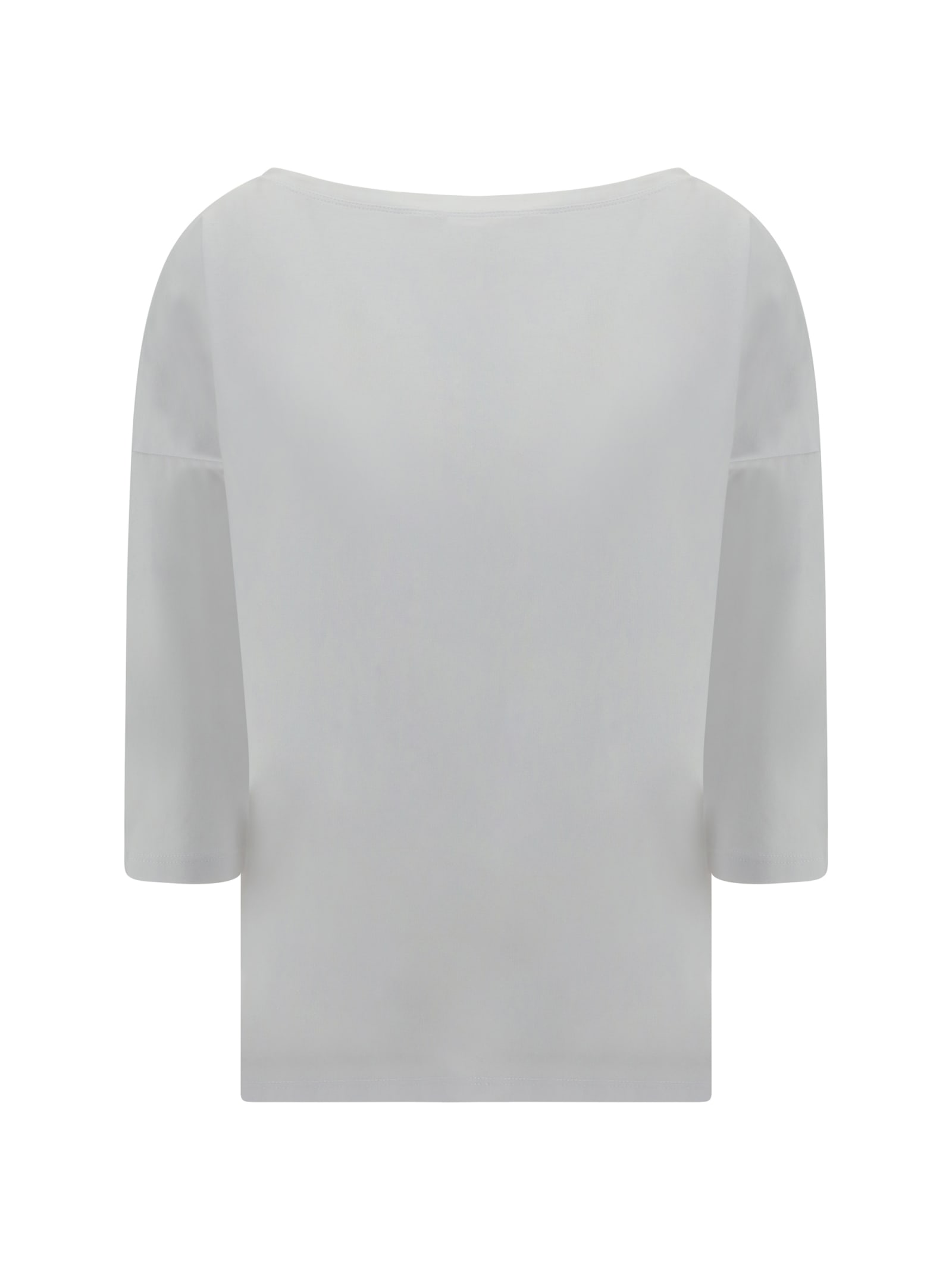 Shop Wild Cashmere T-shirt In Bianco