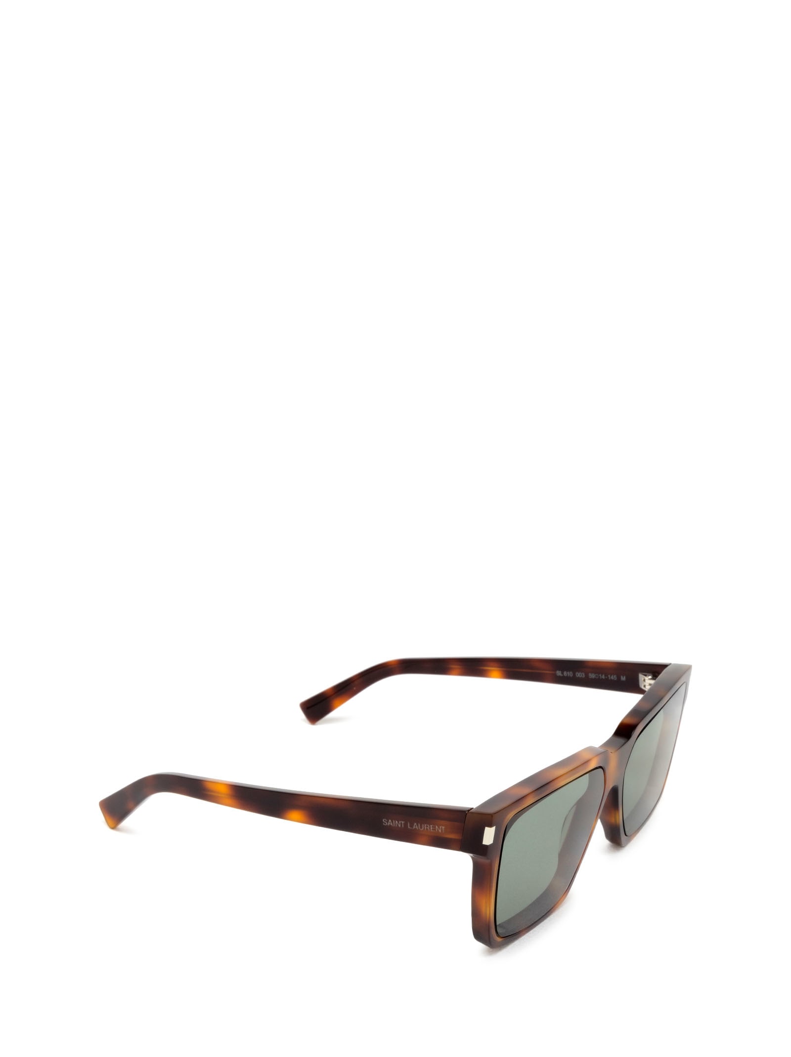 Shop Saint Laurent Sl 610 Havana Sunglasses