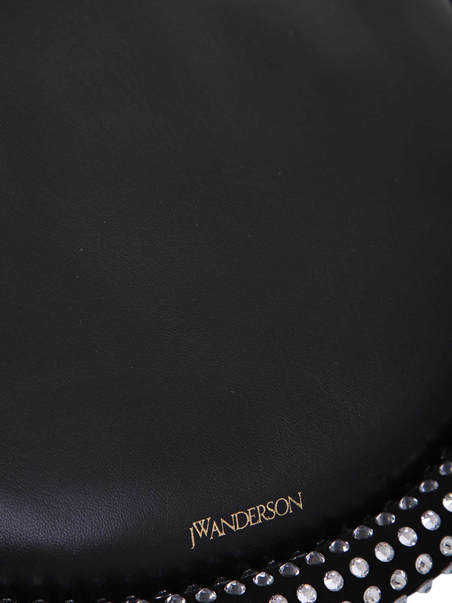 Shop Jw Anderson Bumper Moon Crystal Black Bag