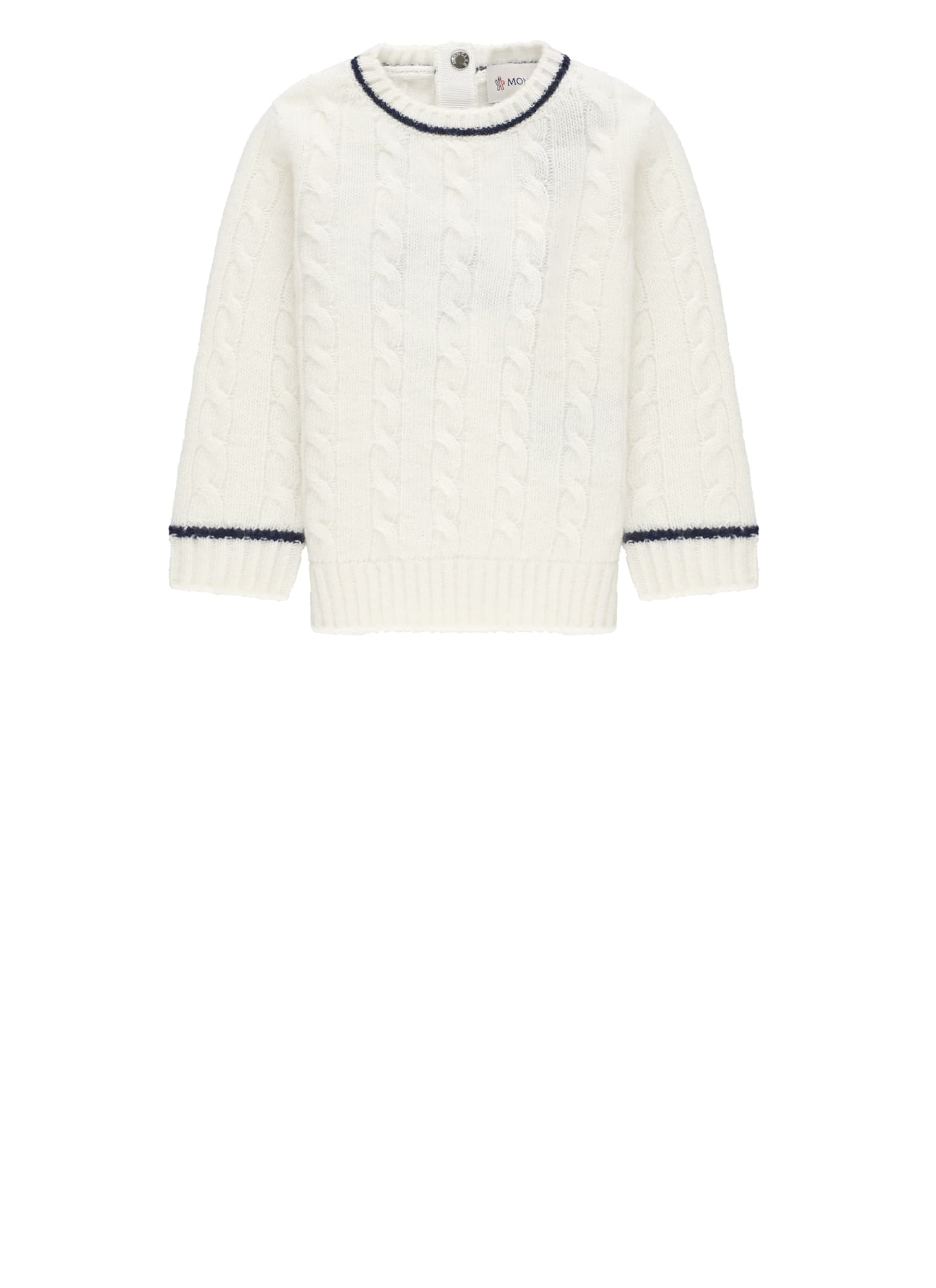 Moncler Babies' Tricot Sweater In White