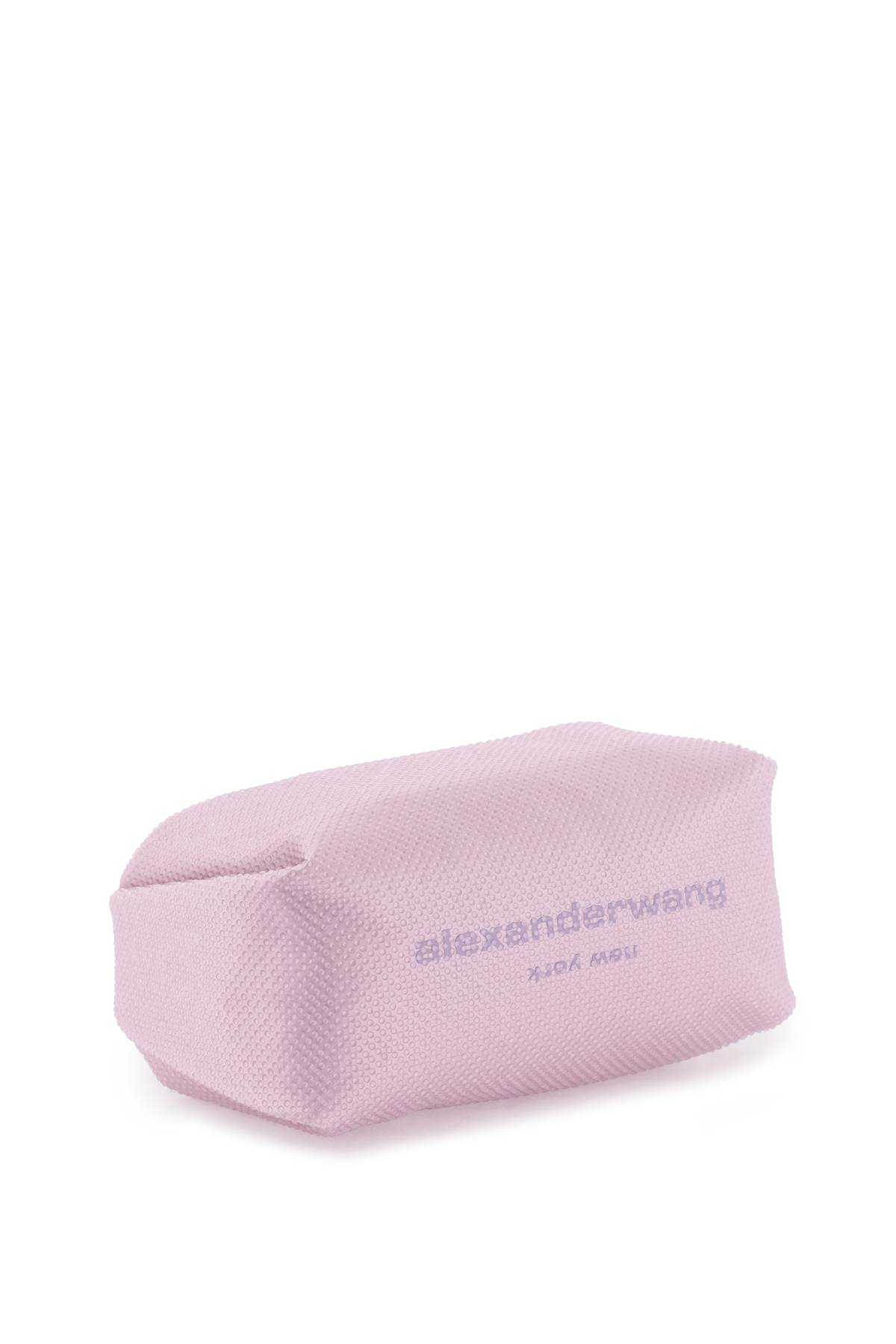 Shop Alexander Wang Scrunchie Mini Bag With Crystals In Windsome Orchid