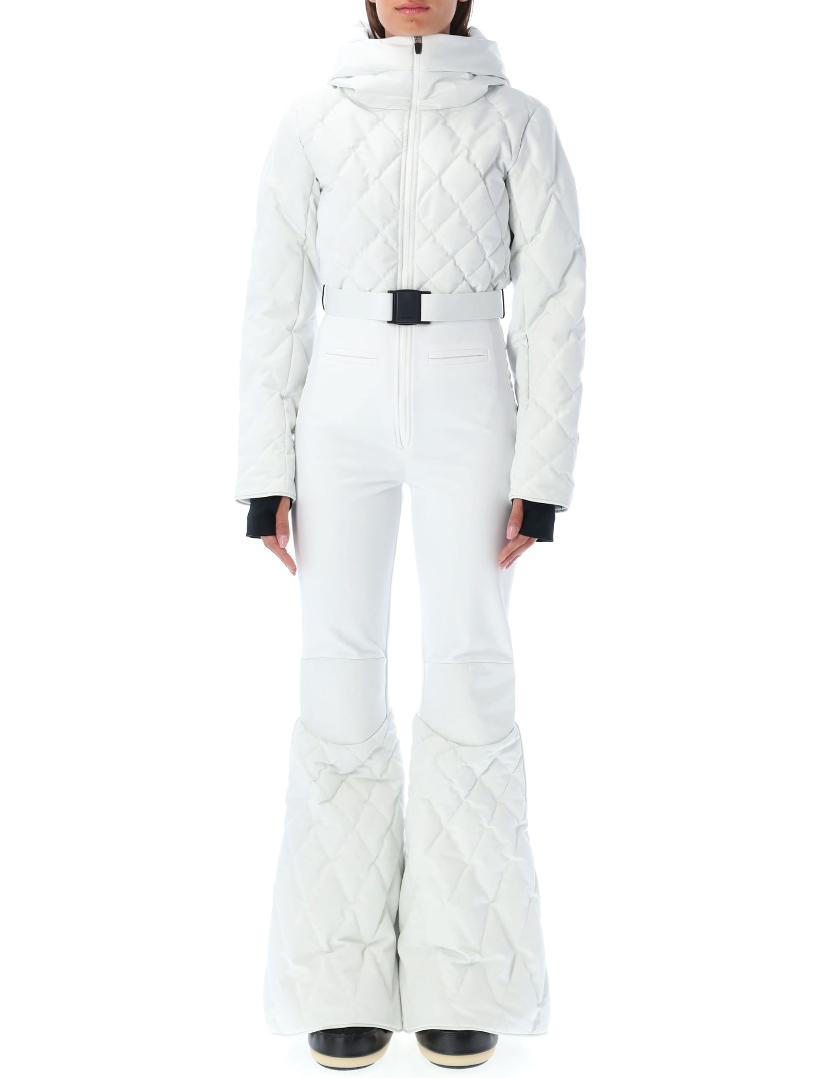 Shop Ienki Ienki Stardust Ski Jumpsuit In White