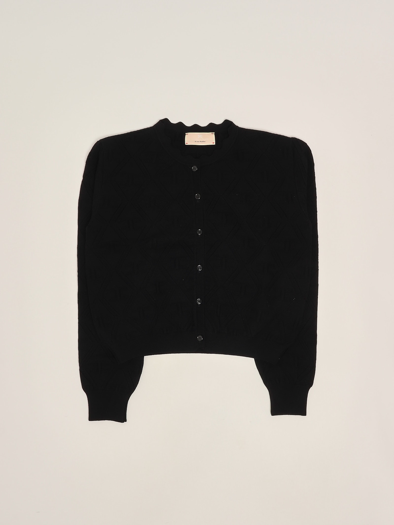 Elisabetta Franchi Kids' Cardigan Tricot Cardigan In Black