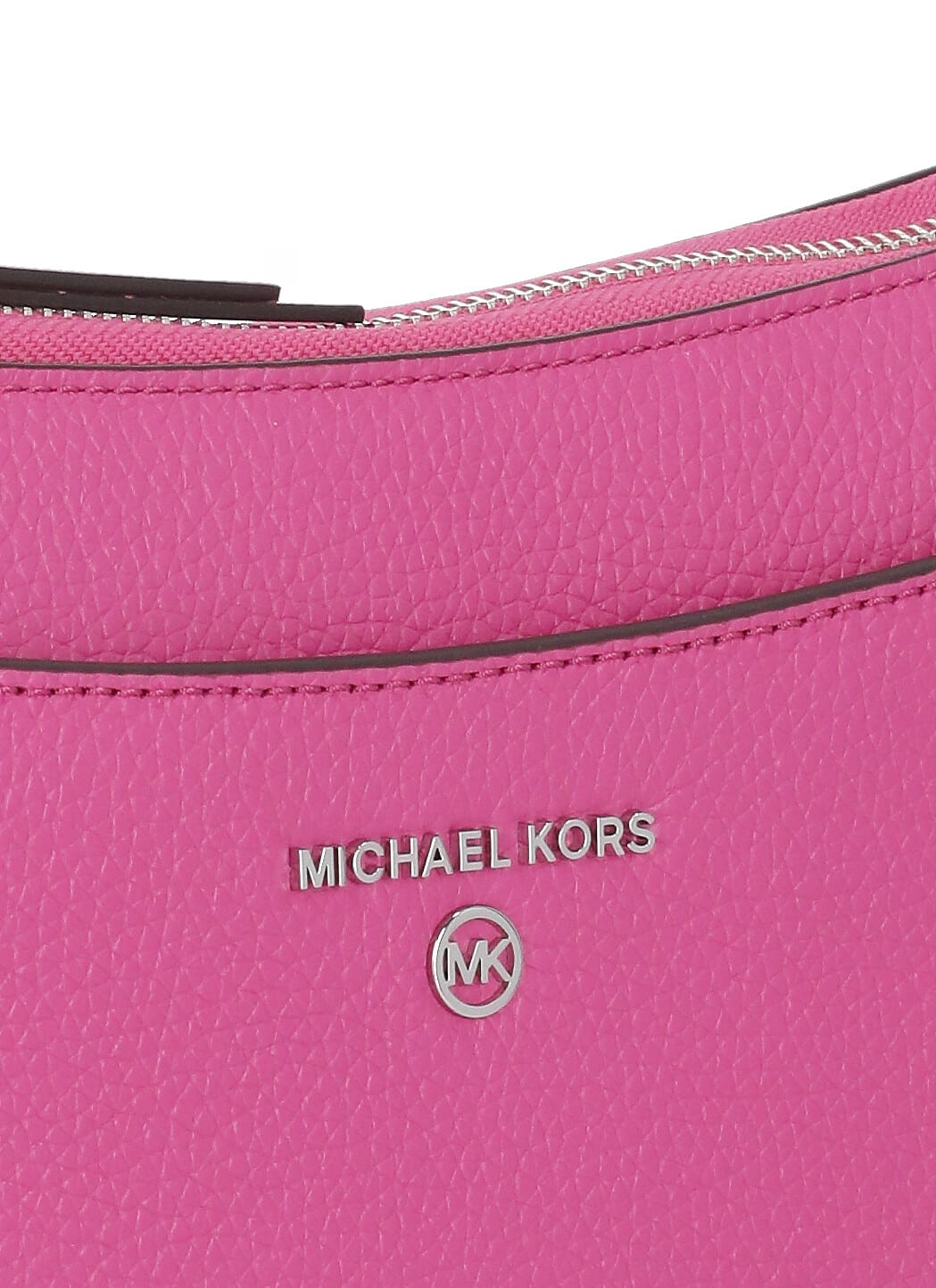 Michael Michael Kors Michael Kors Jet Set Charm Leather Bag In Fuchsia