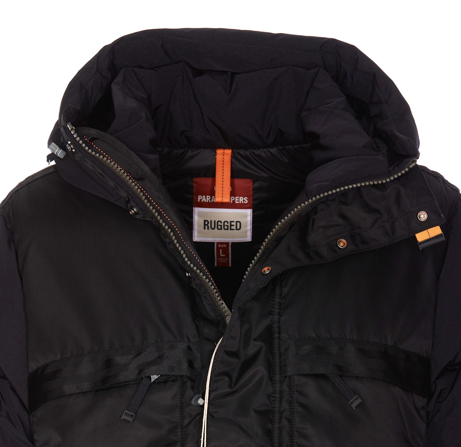 Parajumpers Black Venture Jacket In Black