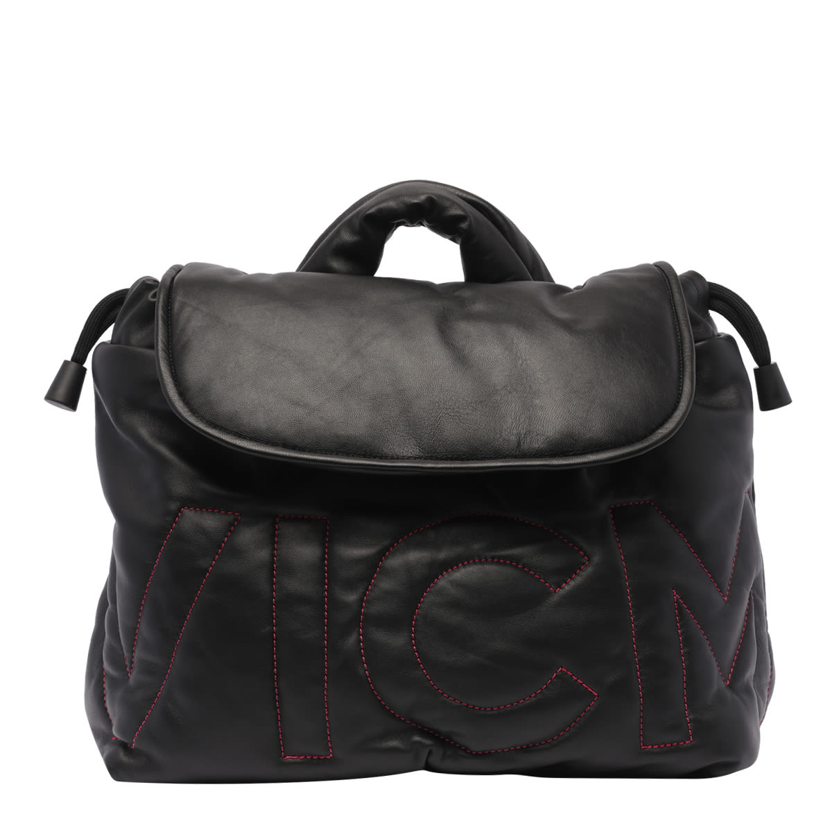 Shop Vic Matie Logo Backpack In Black