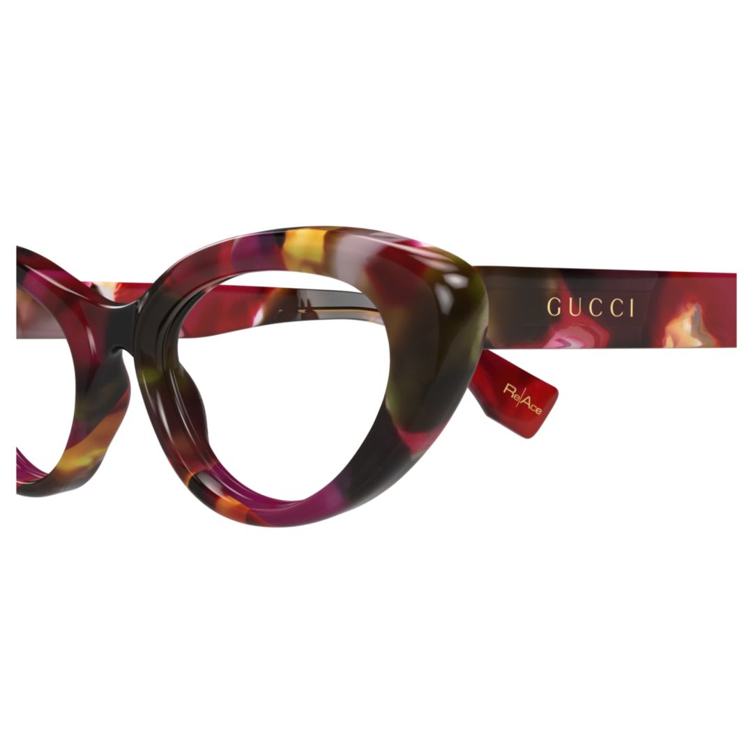 Gucci Gg1749o-002 Havana-havana-transparent