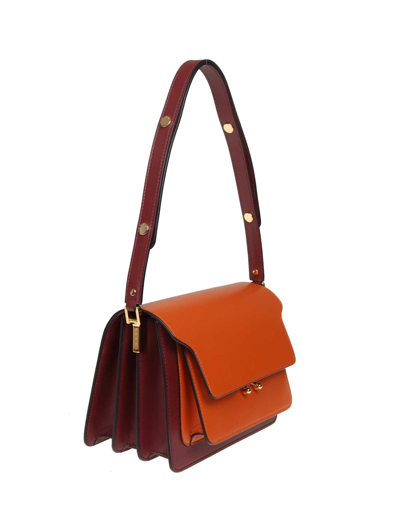marni trunk orange