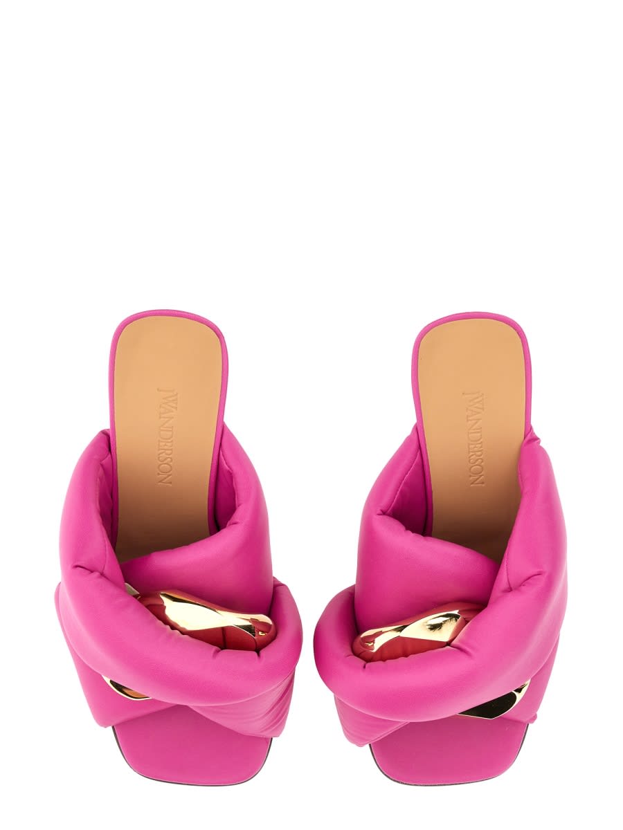 Shop Jw Anderson Sandalwood Twist In Fuchsia