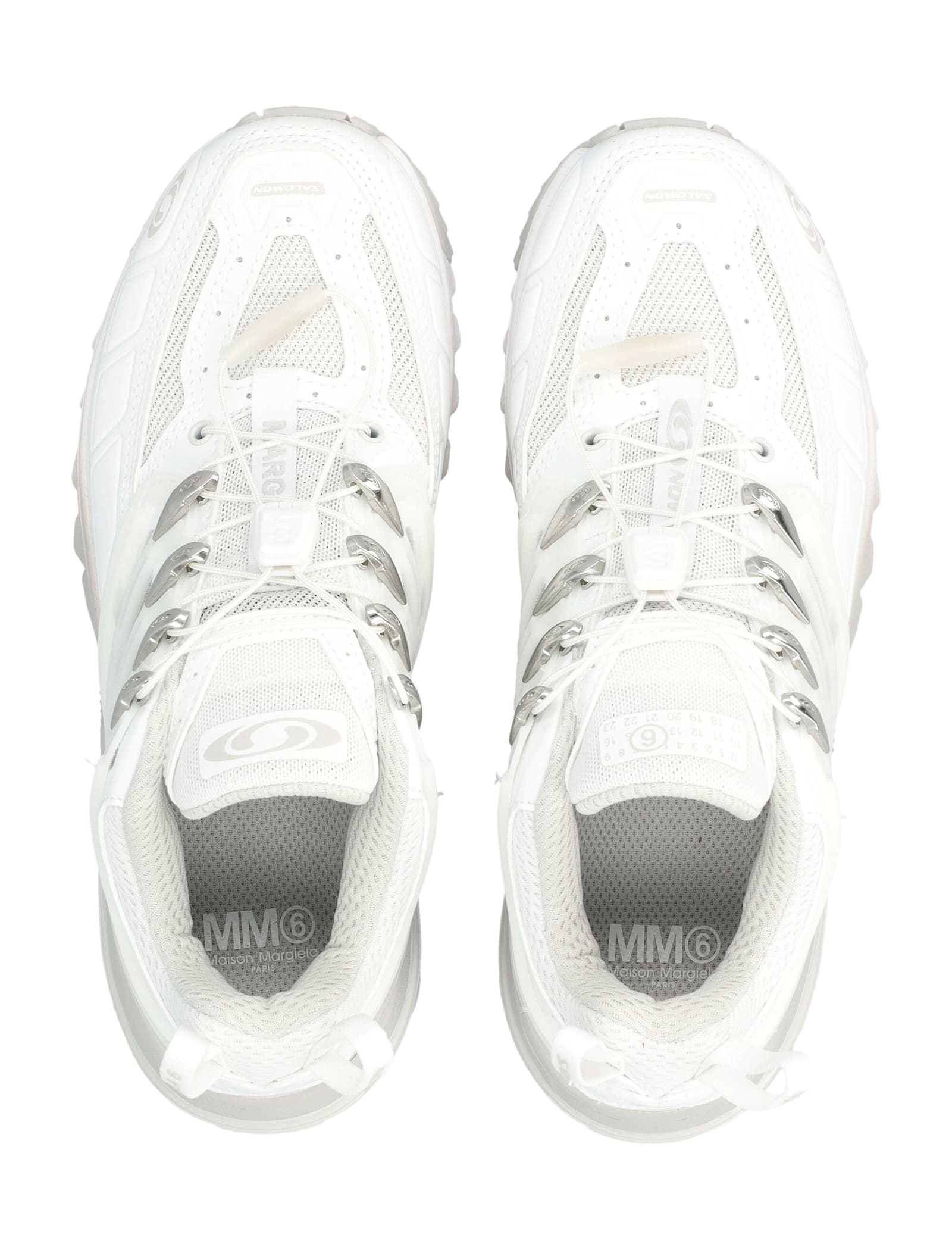 Mm6 Maison Margiela X Salomon Acs Pro Sneakers In White