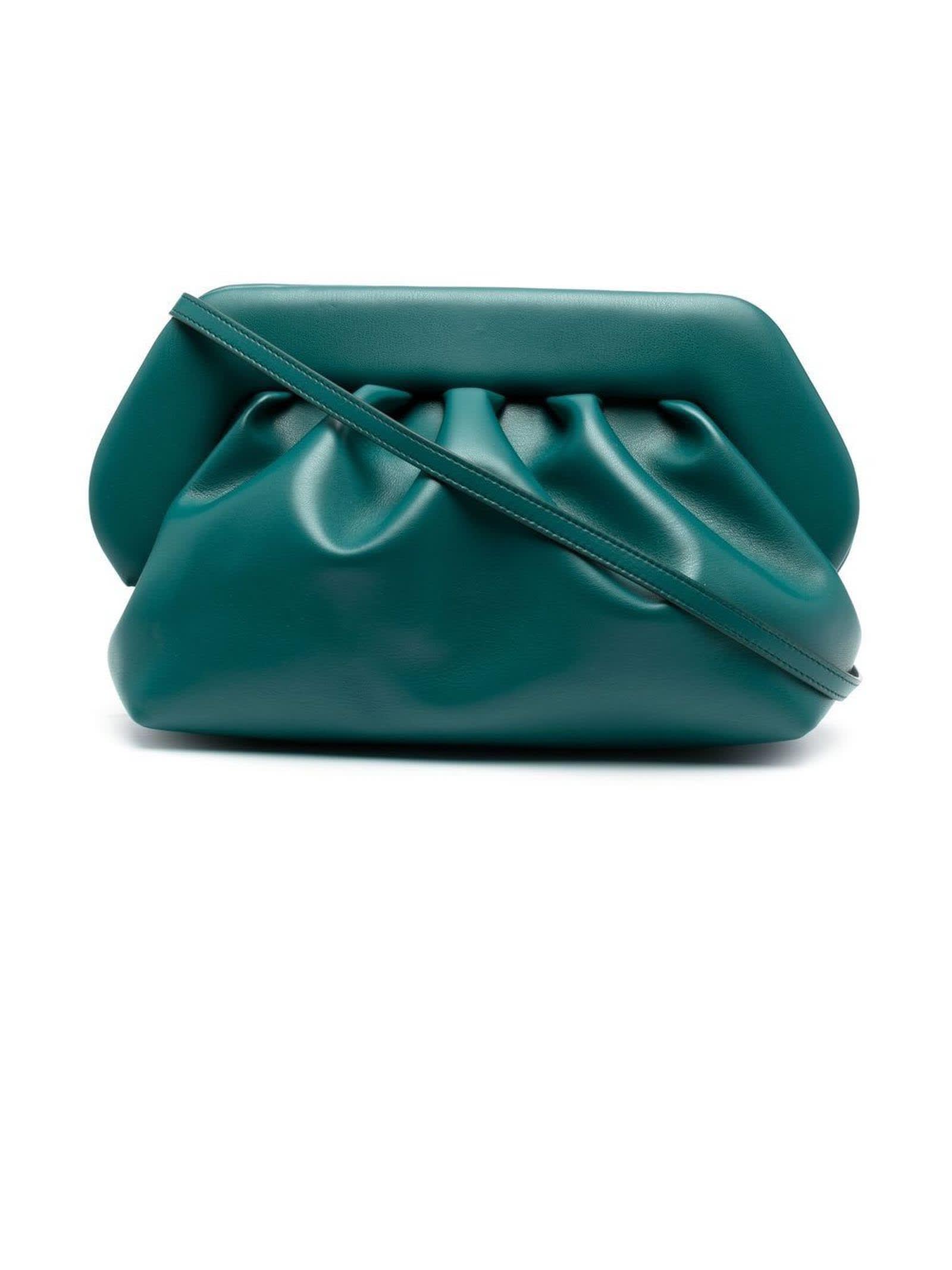 THEMOIRè Green Bios Clutch Bag