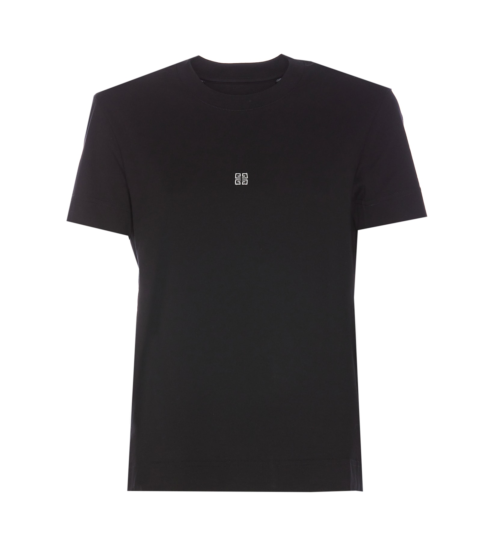 Shop Givenchy 4g Logo T-shirt In Black