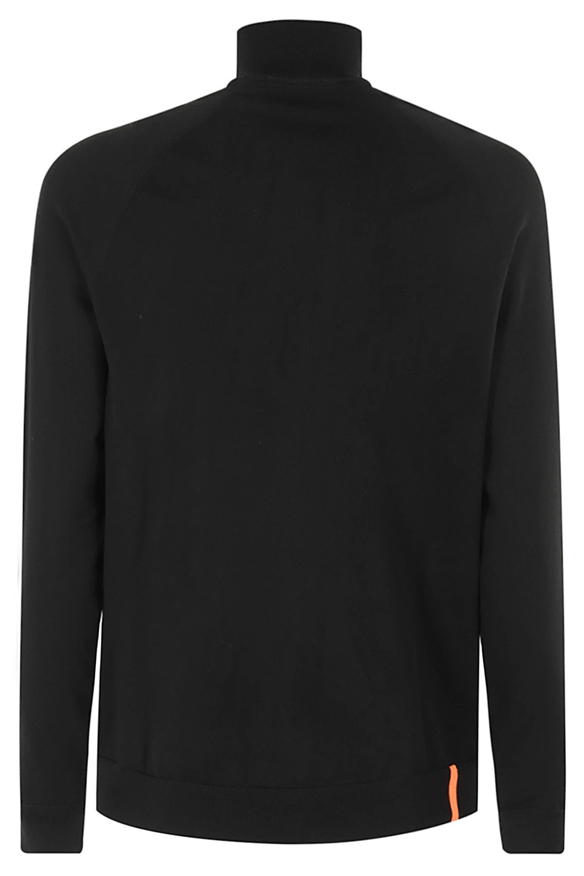 Shop Rrd - Roberto Ricci Design Amos Cotton Full Zip Knit In Nero