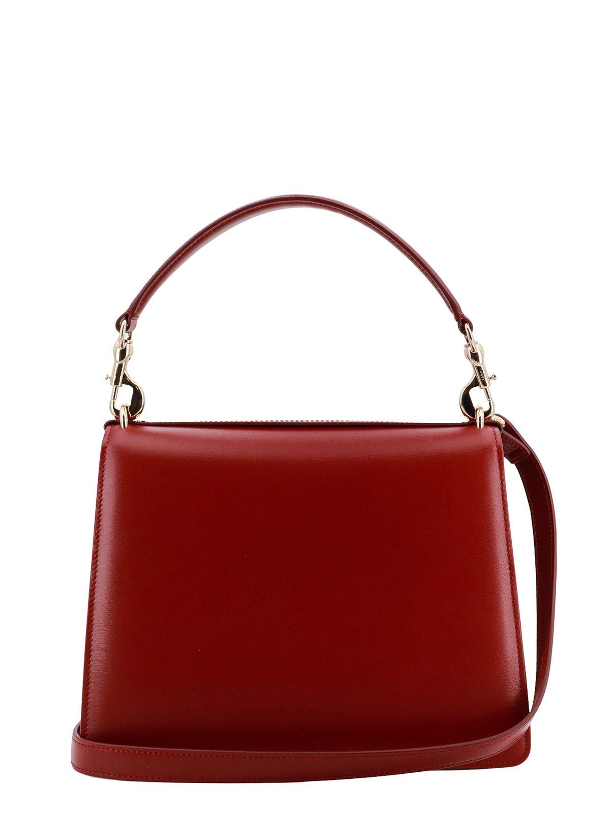 Shop Chloé Penelope Medium Tote Bag In Red