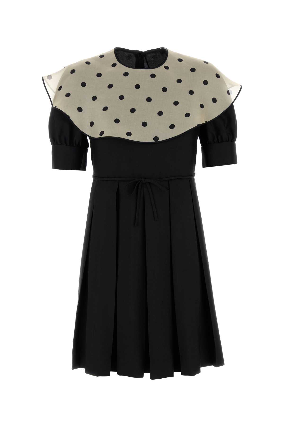 Valentino Black Silk Mini Dress
