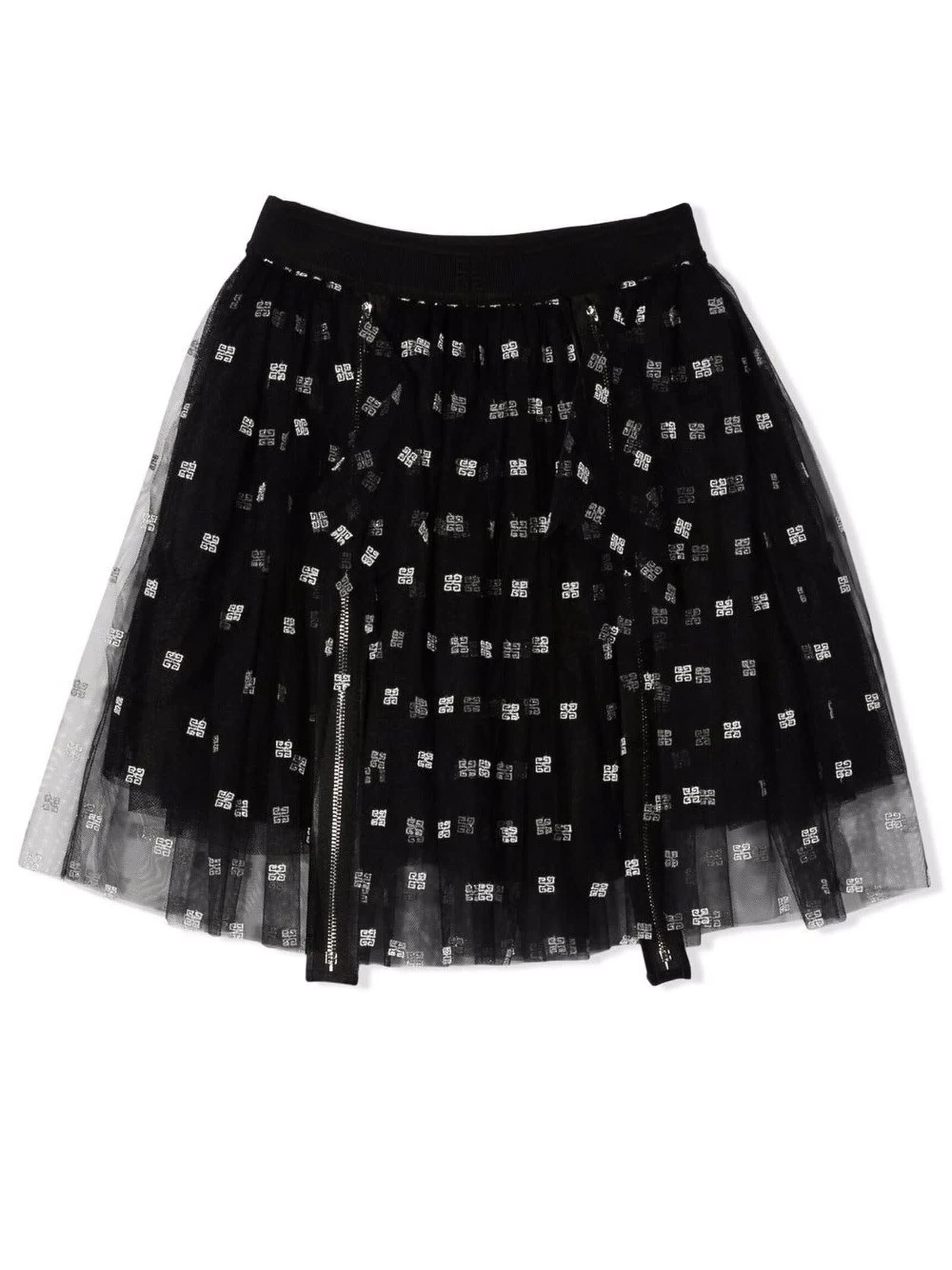 Givenchy Black Polyamide Skirt