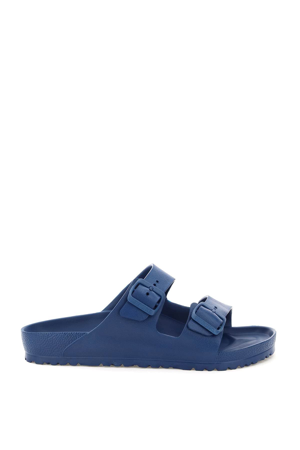 Birkenstock Arizona Eva Blue Sandals With Adjustable Straps Unisex In Navy (blue)