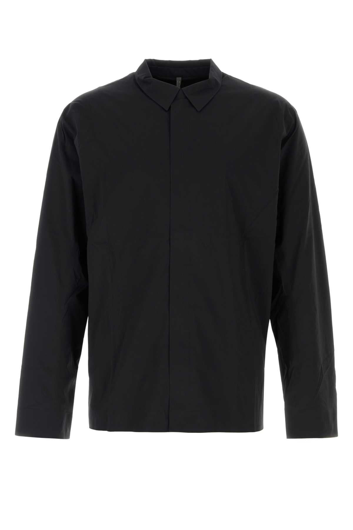 Arc'teryx Black Stretch Nylon Metry Shirt In Black