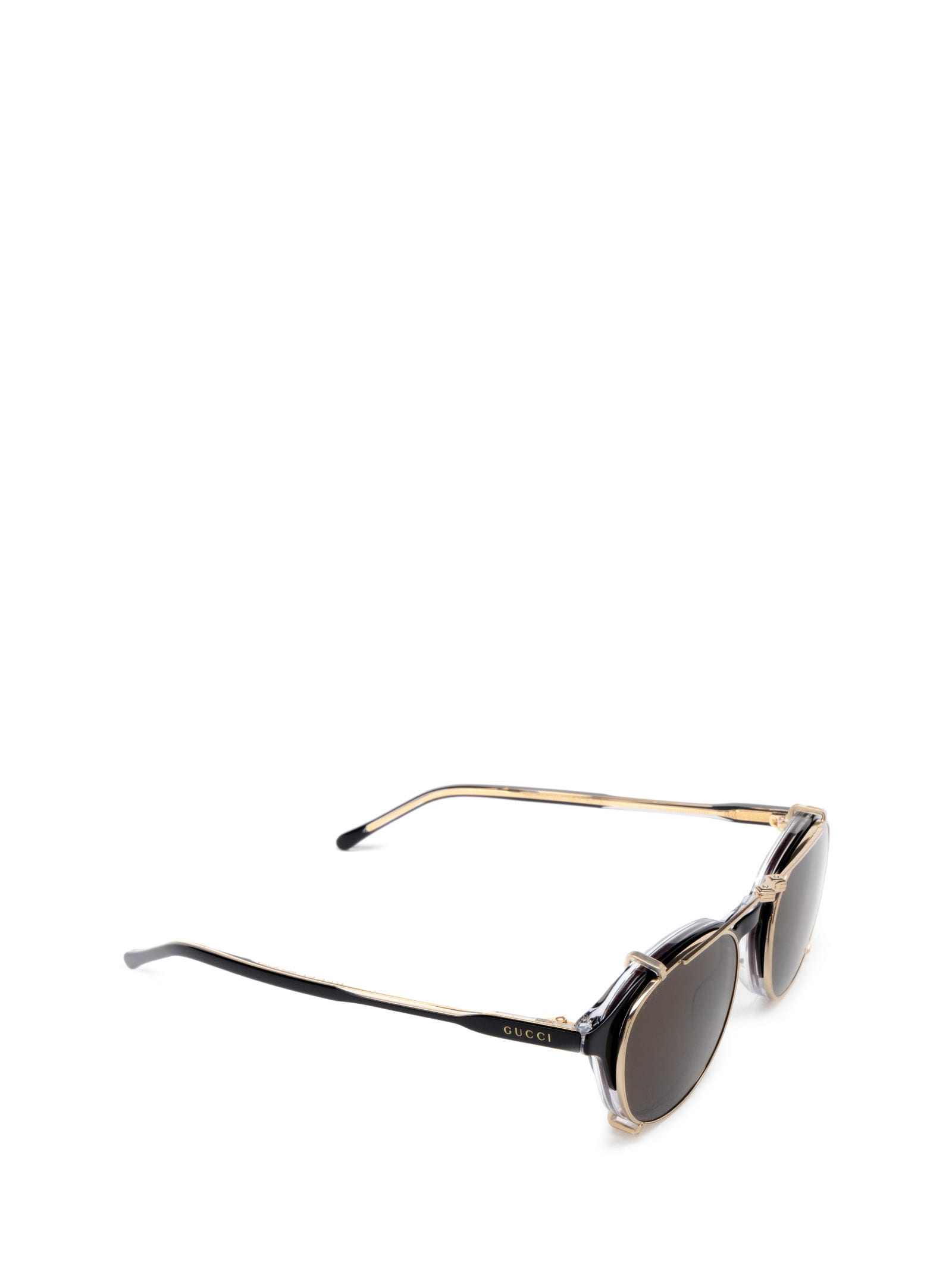 Shop Gucci Gg1212s Black Sunglasses