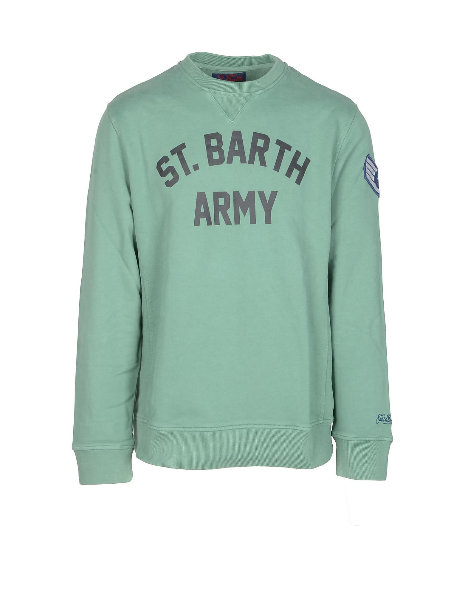 MC2 Saint Barth Mens Green Sweatshirt