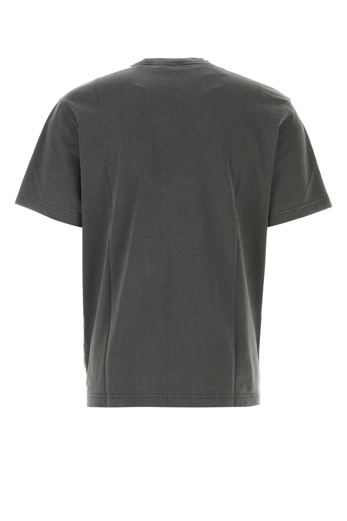 Carhartt Graphite Cotton S/s Taos T-shirt In Blk