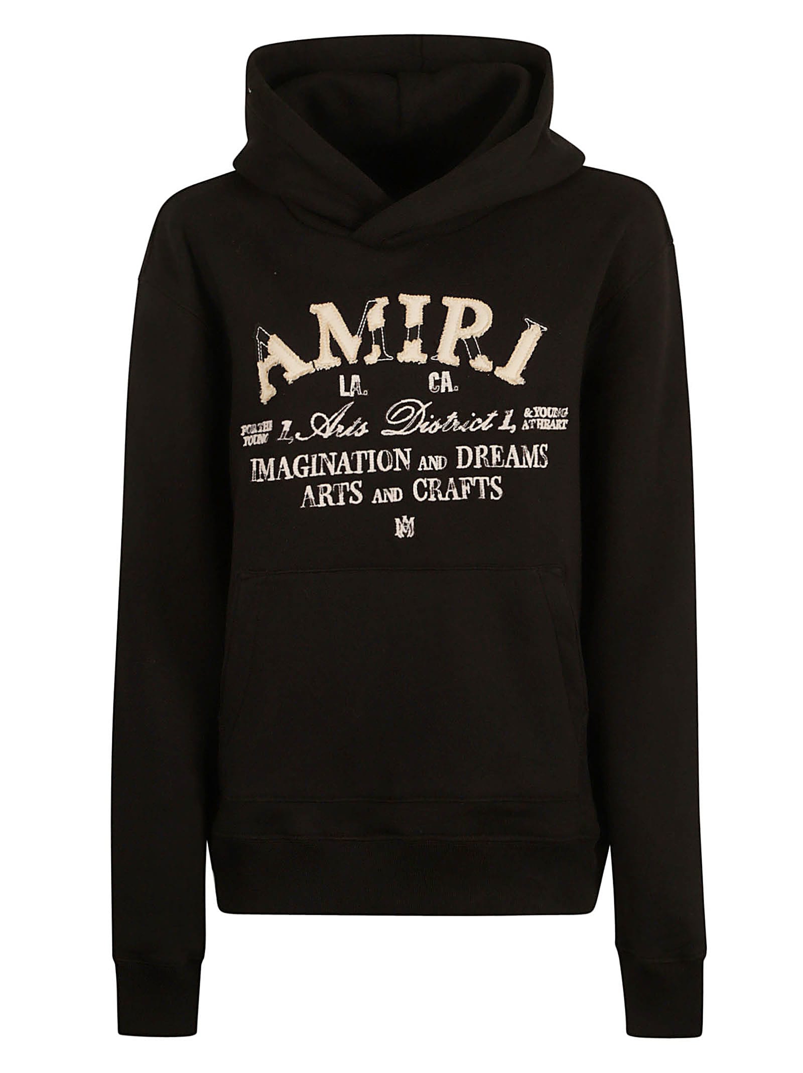 Shop Amiri Arts District Hoodie In Black