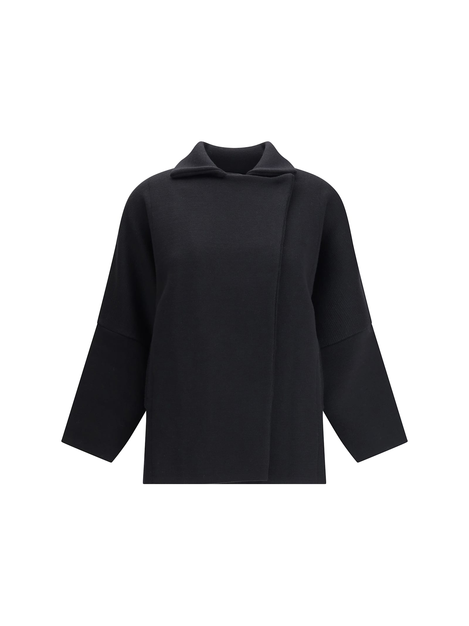 Ella Knitted Jacket In Black