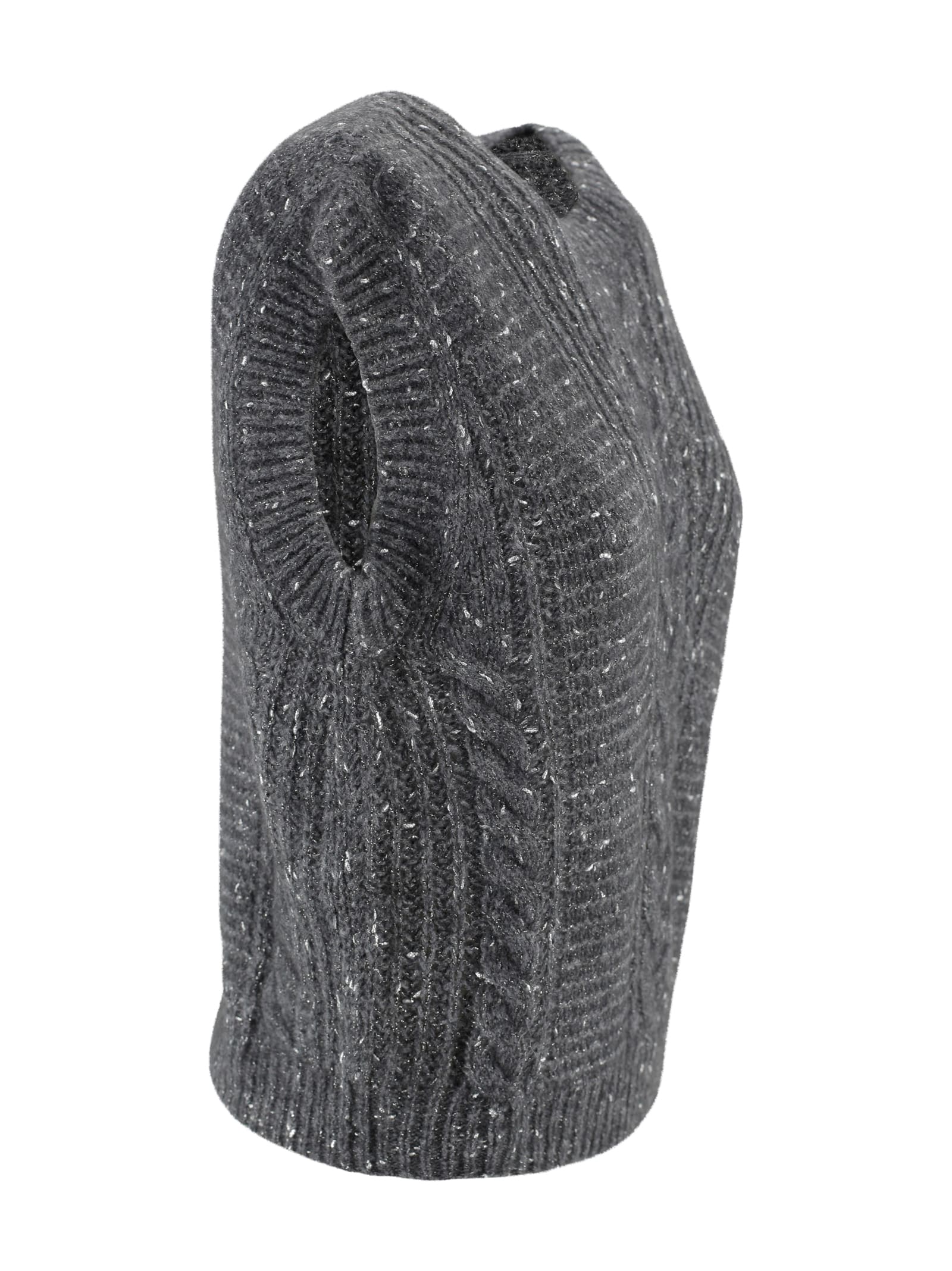 Max Mara Gilet In Gray