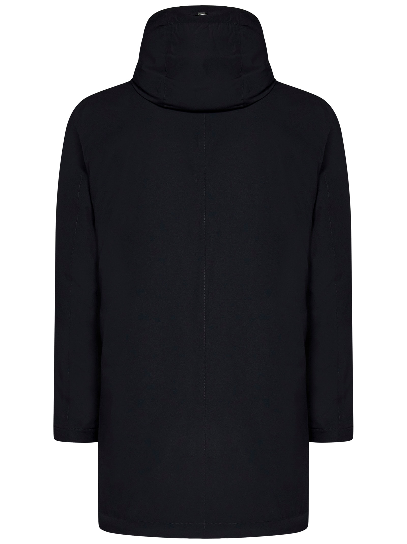 Shop Herno Resort Jacket In Black