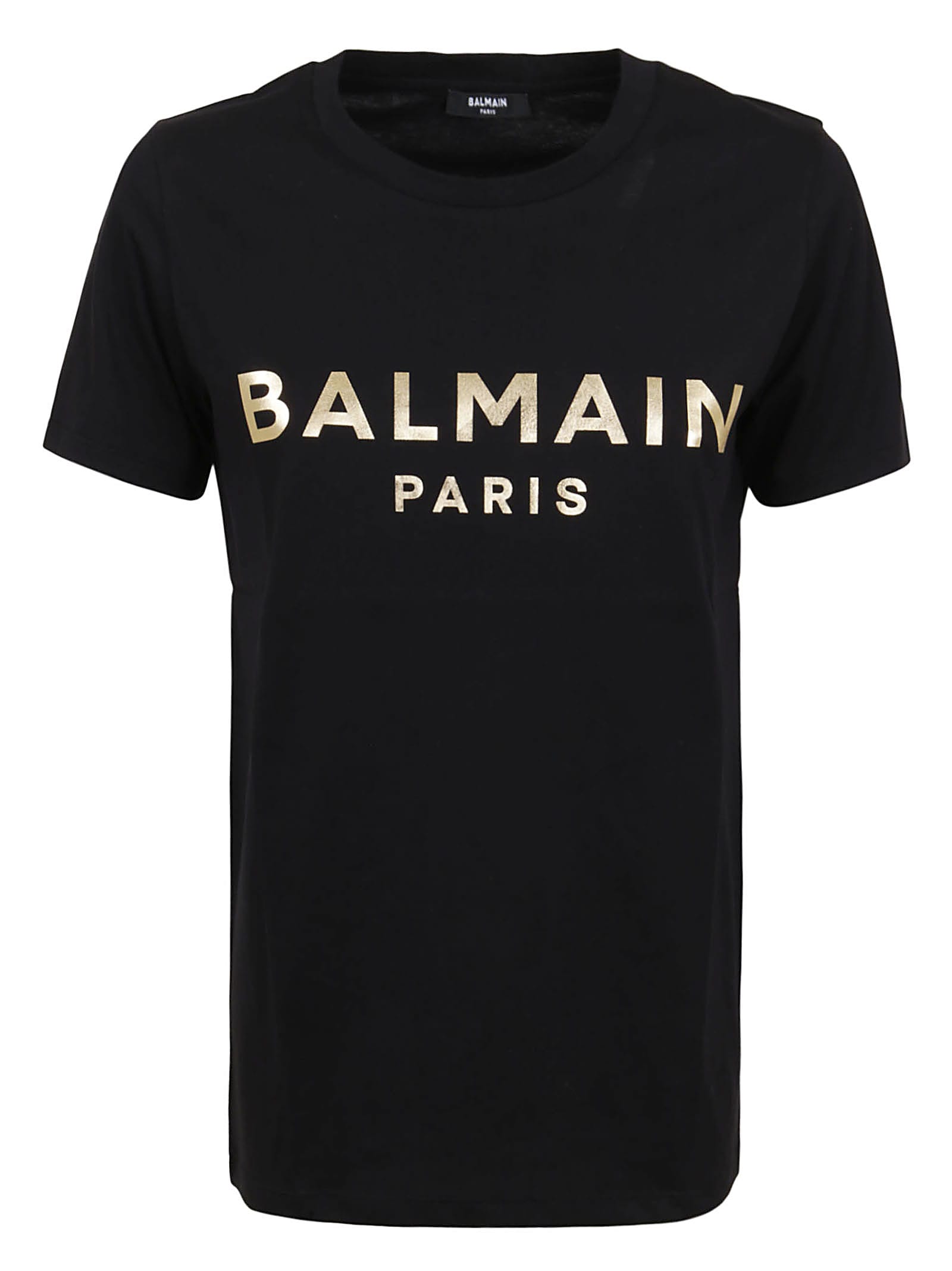 Balmain Ss Metallic T-shirt W/o Button