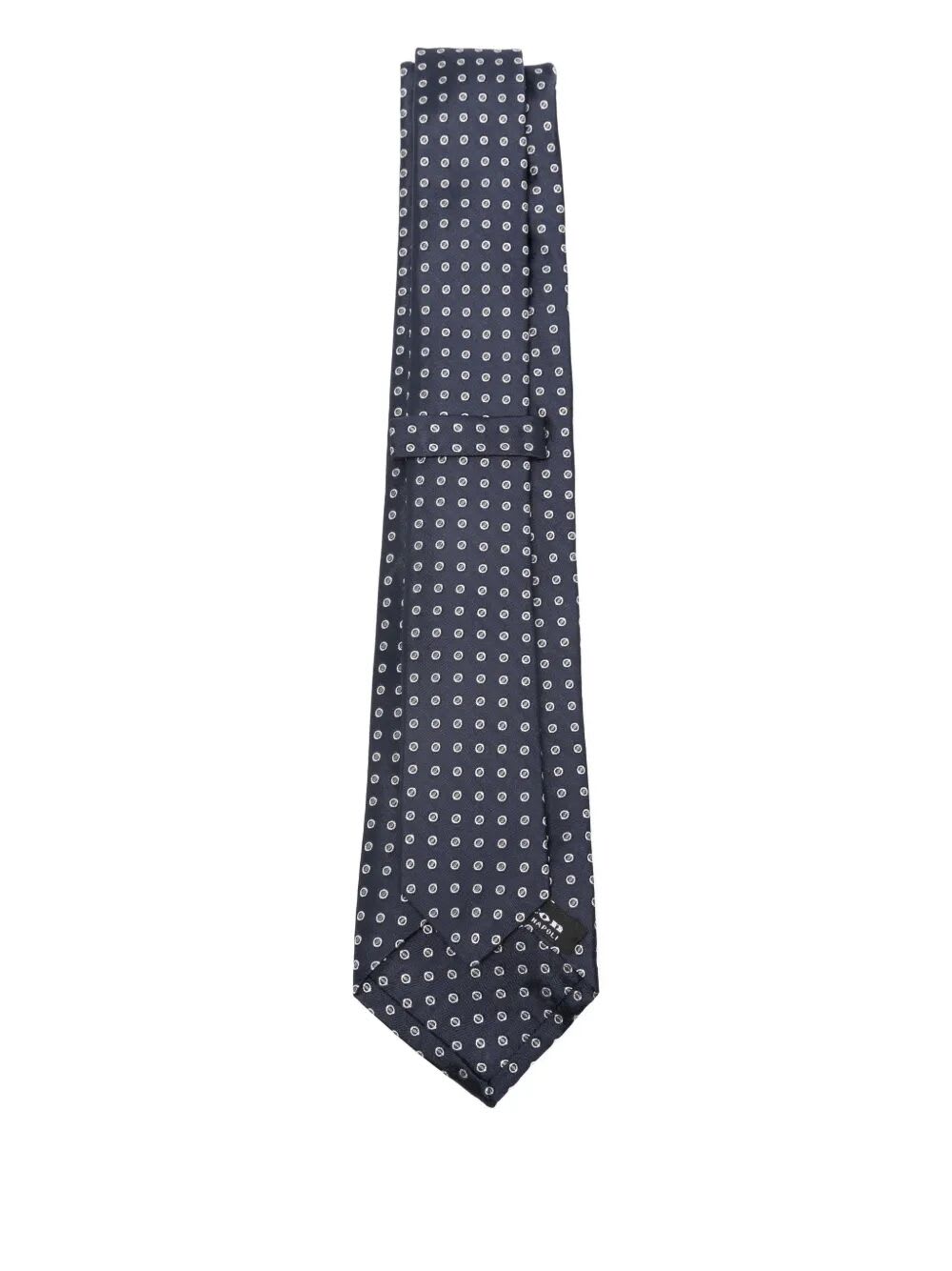 Kiton Geometric-patterned Silk Tie In Multi