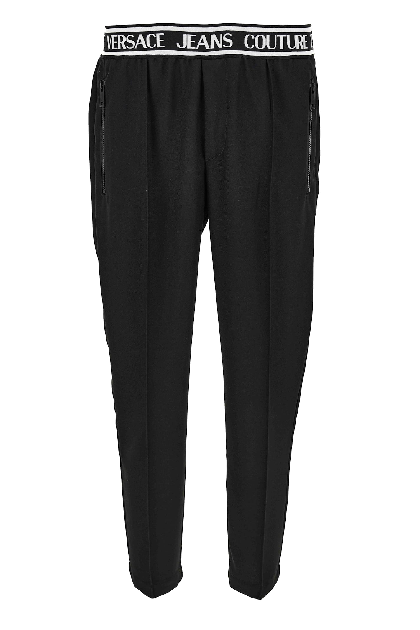 Versace Jeans Couture Black Casual Trousers