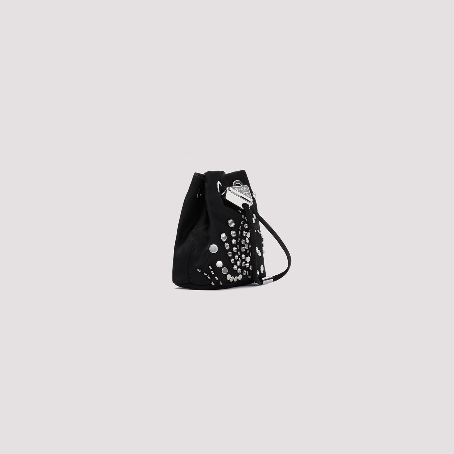 Prada Polyamide Pouch In Black