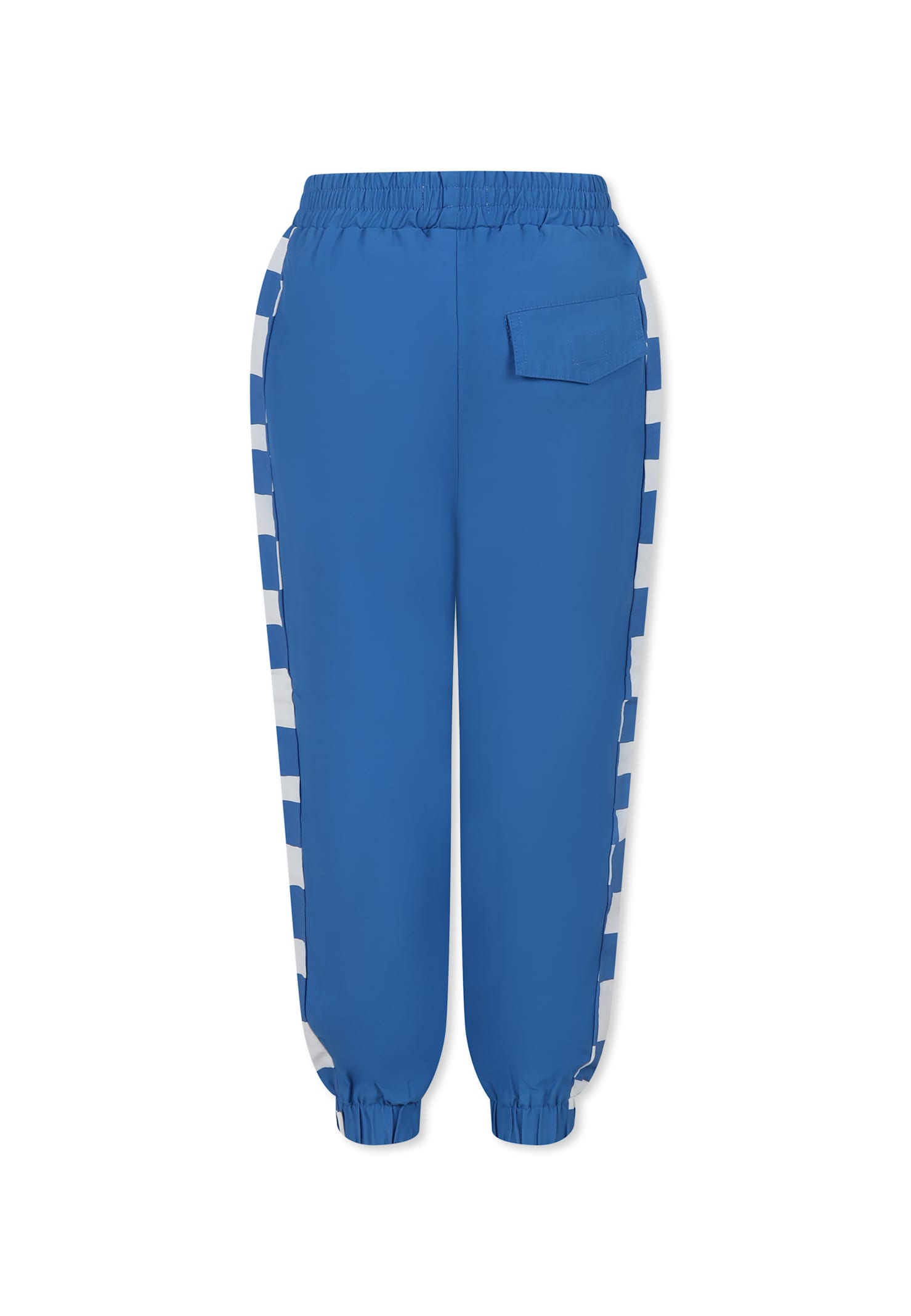 Stella Mccartney Blue Trousers For Boy In Blue